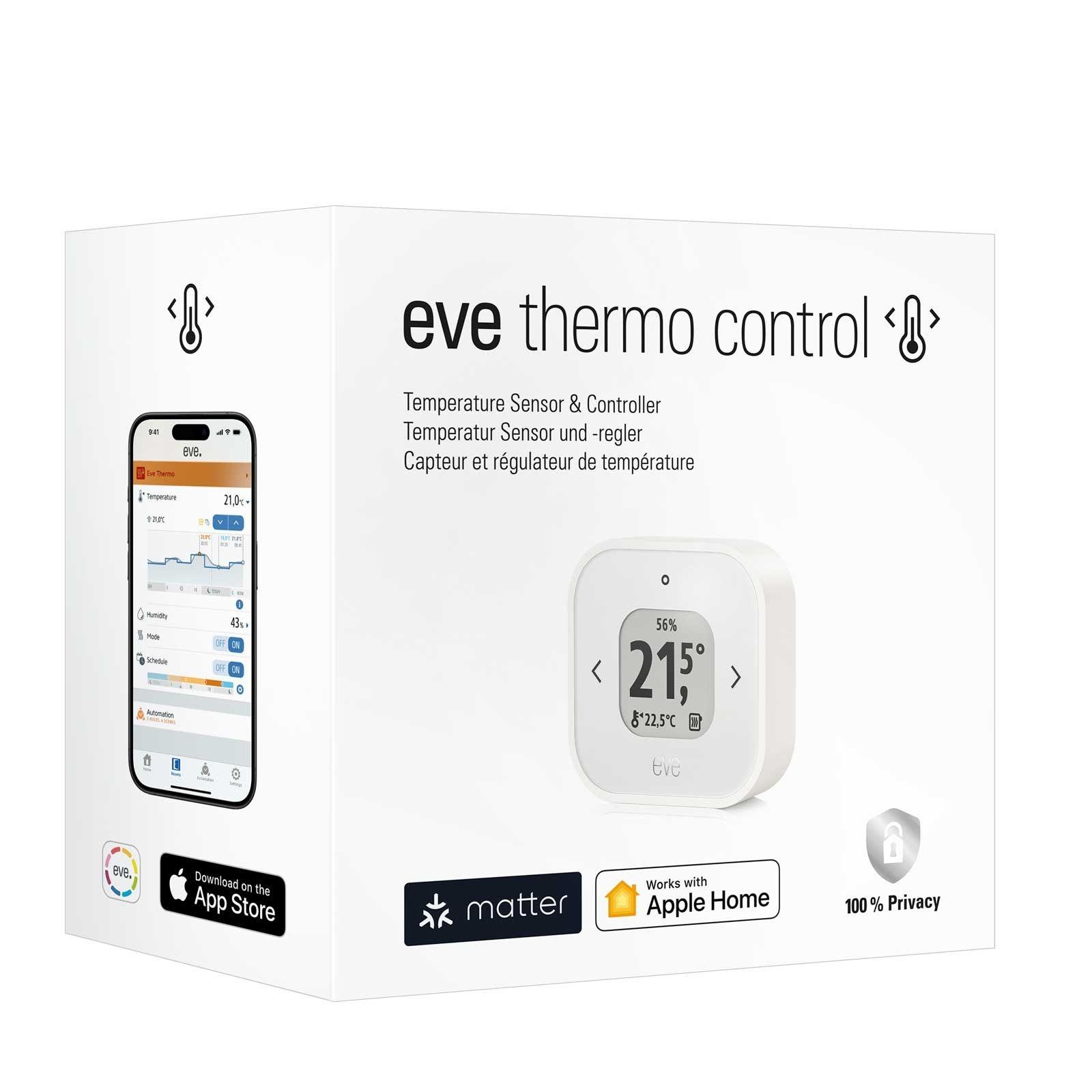 Eve Thermo Control – Temperatursensor und -regler für Eve Thermo (Matter) – Bild 4 von 9