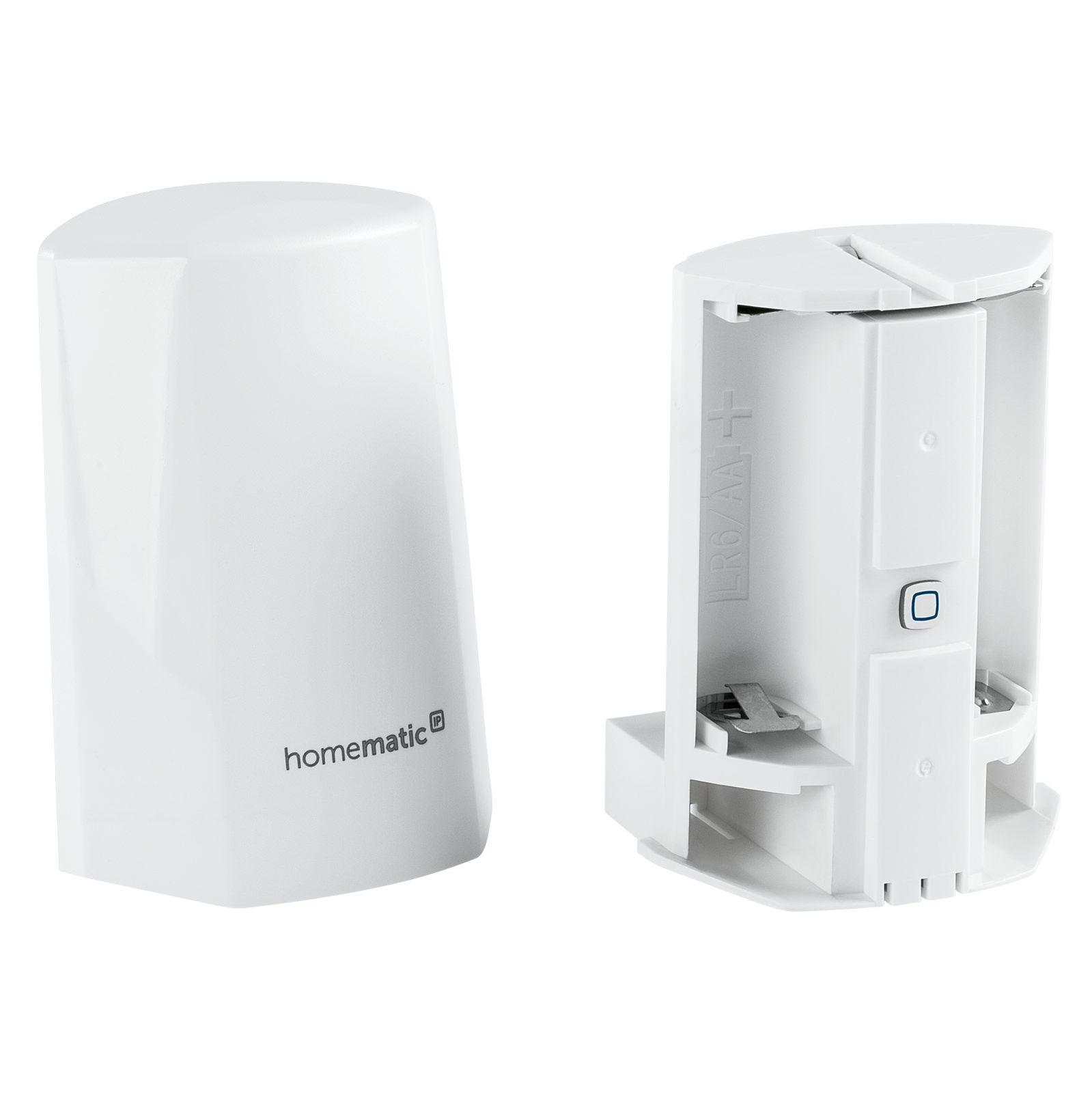 Homematic IP Smart Home Temperatur- und Luftfeuchtigkeitssensor HmIP-STHO - außen, weiß