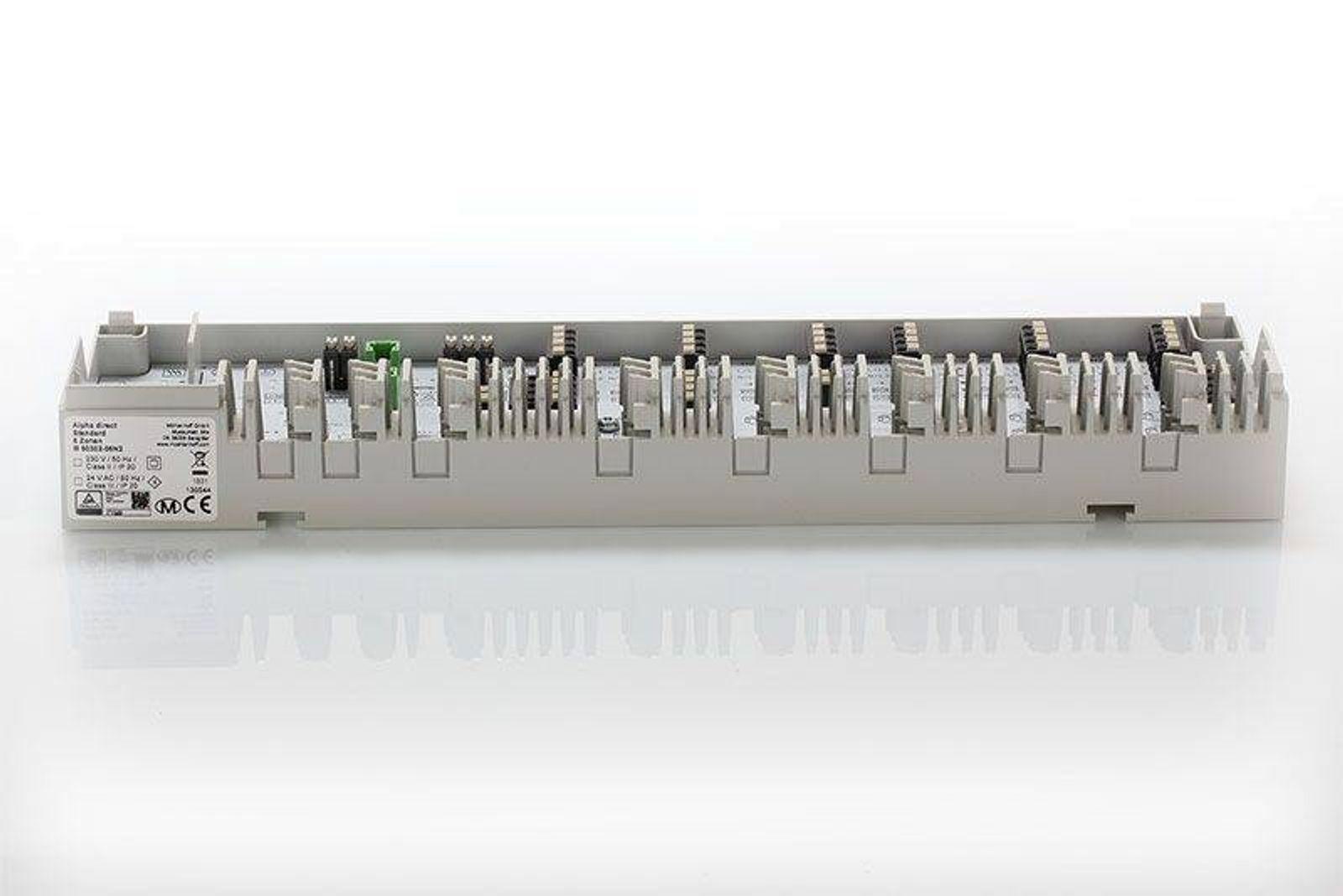 Anschlussleiste Alpha Basis direct Standard 230 V für 10 Heizzonen