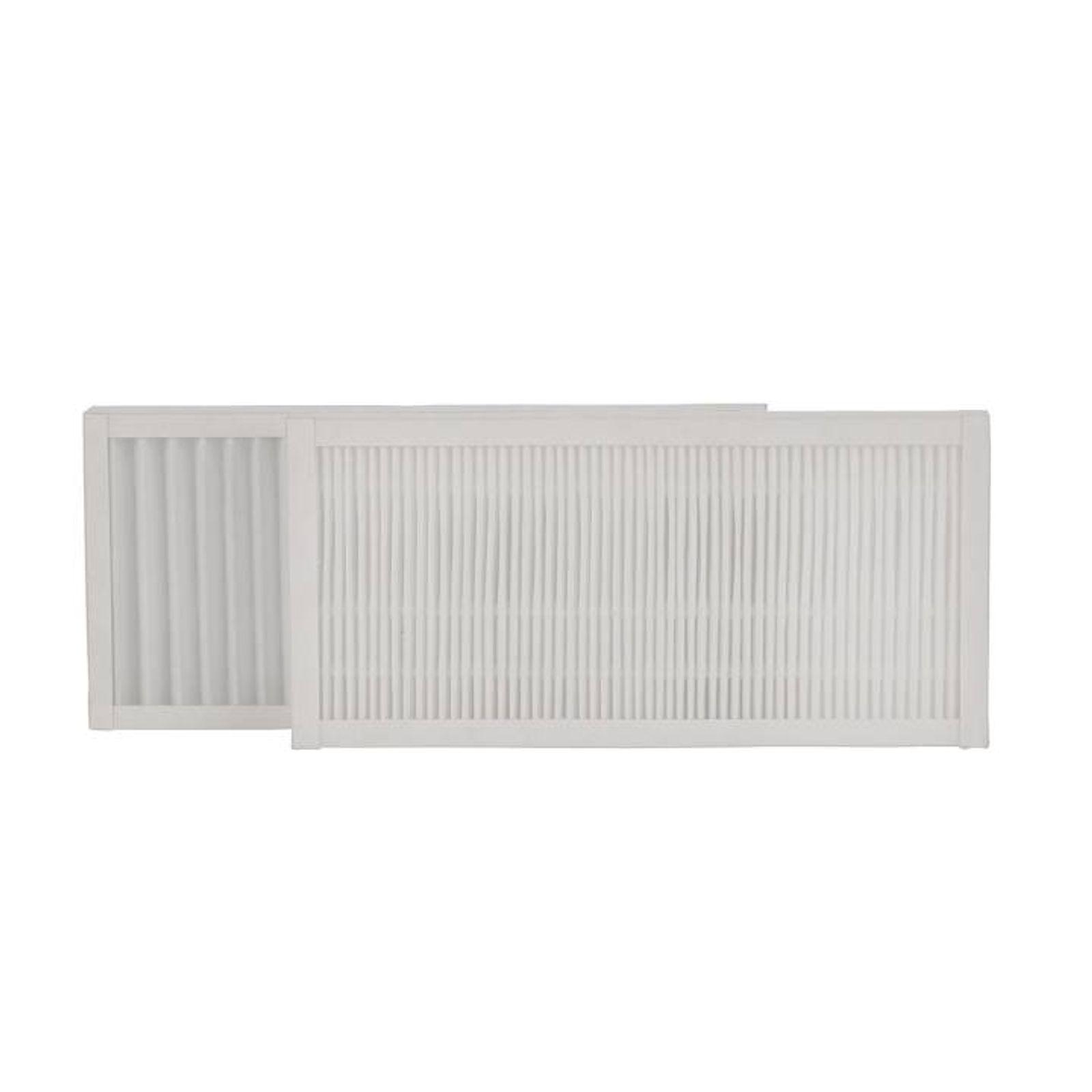 Vhbw Filterset – 4er Pack G4/F7 Für Viessmann 7502467, ZK02577 – Für Lüftungsgerät, Wechseln Ohne Werkzeug, Weiß