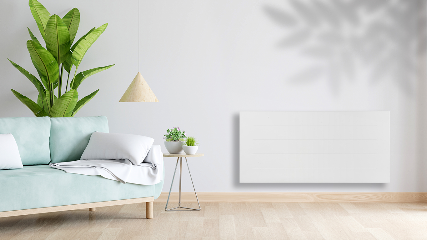 Konvektorheizung im Wohnzimmer