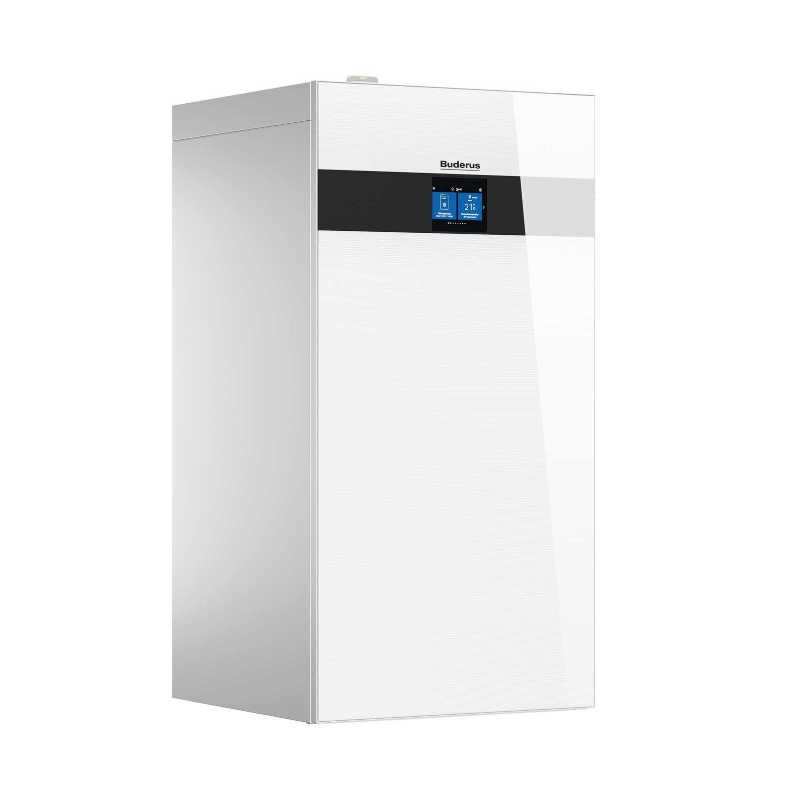 Buderus Luft-Wasser-Wärmepumpe Logaplus M WLW186i-10 AR TP70 weiss