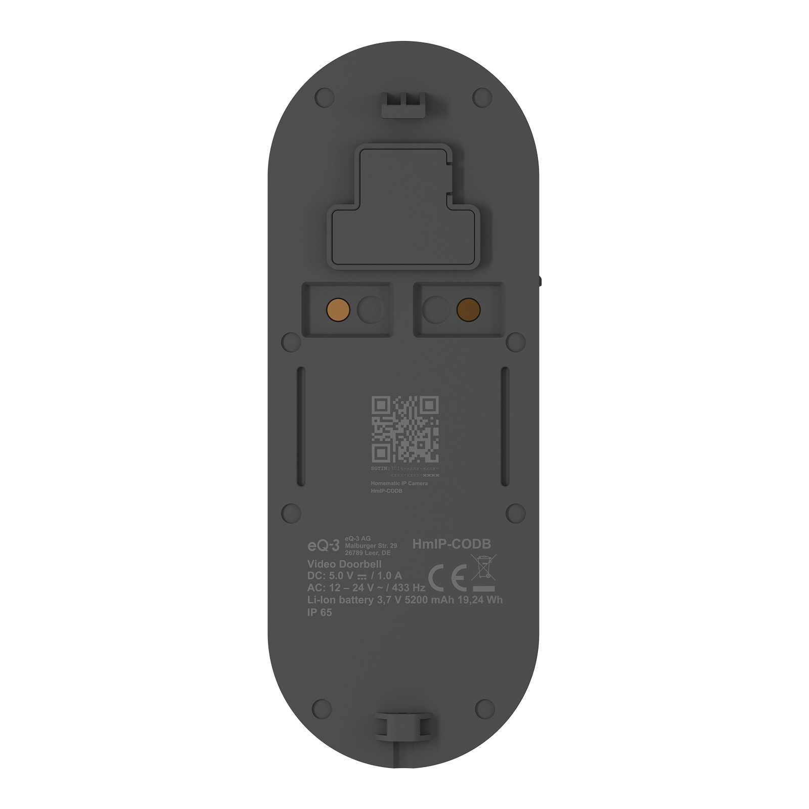 Homematic IP Video-Türklingel HmIP-CODB-A anthrazit – Bild 7 von 13
