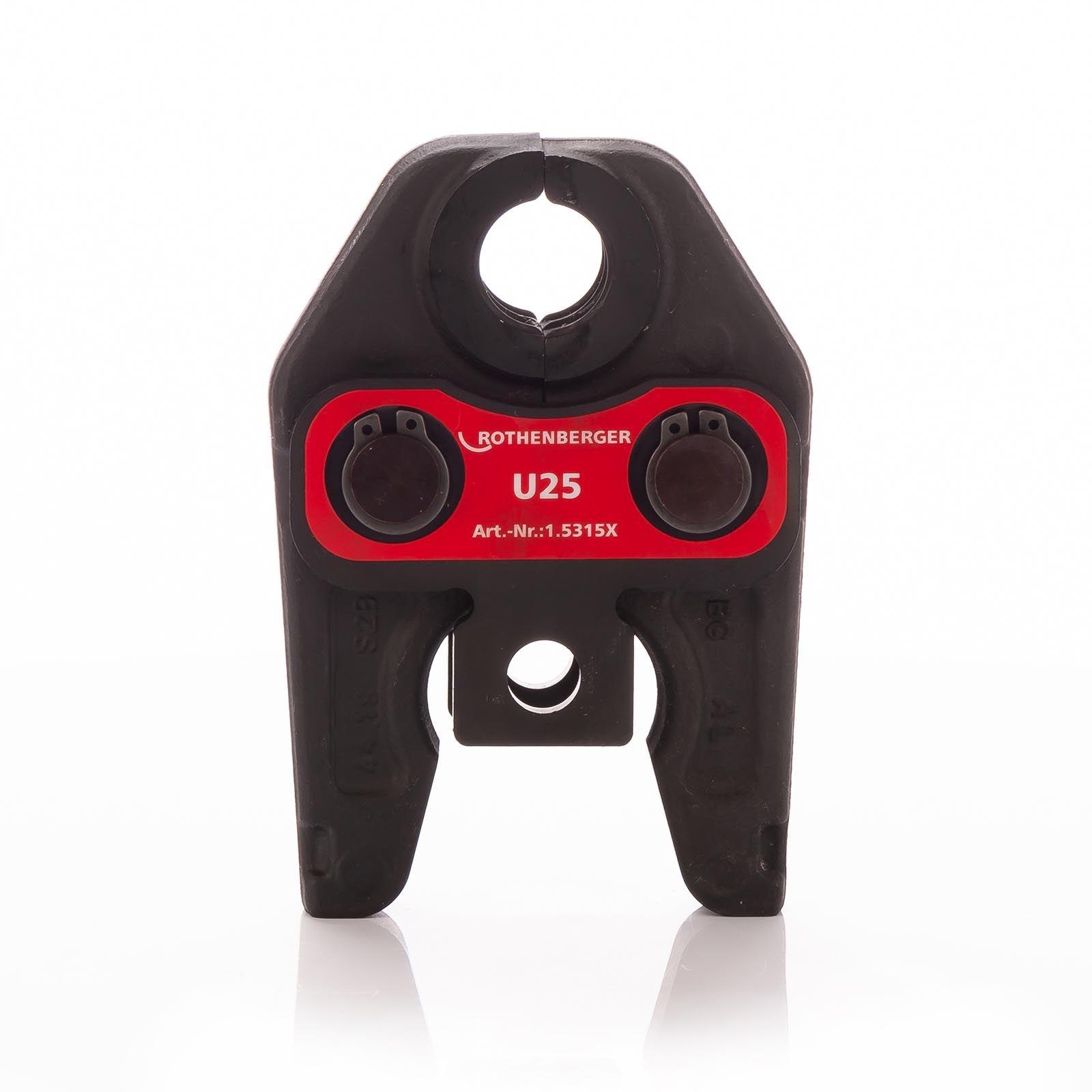 Rothenberger Pressbacke mit Presskontur U 25 mm