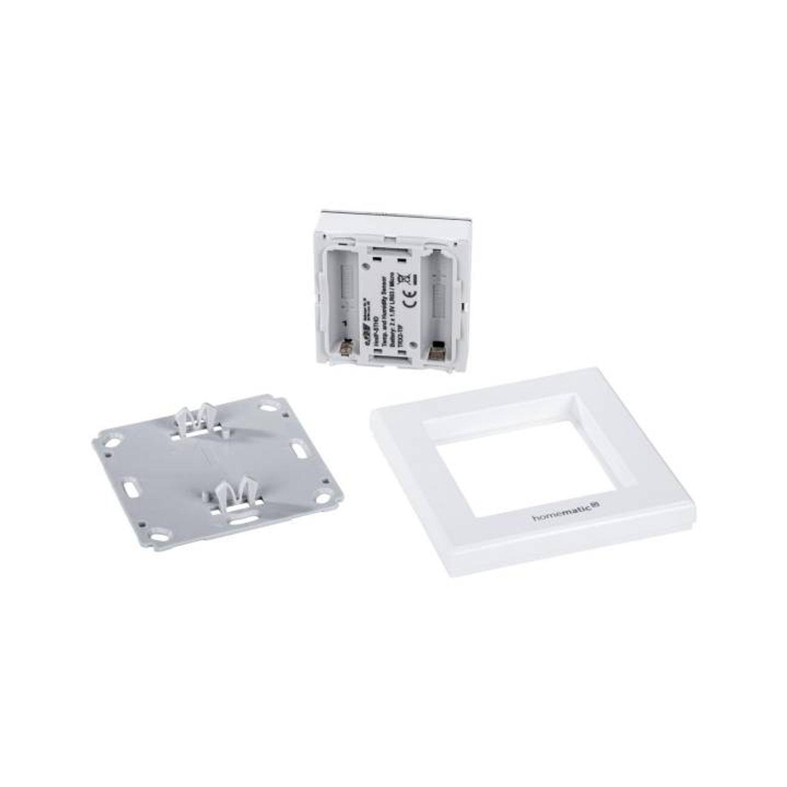 Homematic IP Smart Home Temperatur- und Luftfeuchtigkeitssensor HmIP-STHD mit Display - innen – Bild 6 von 9