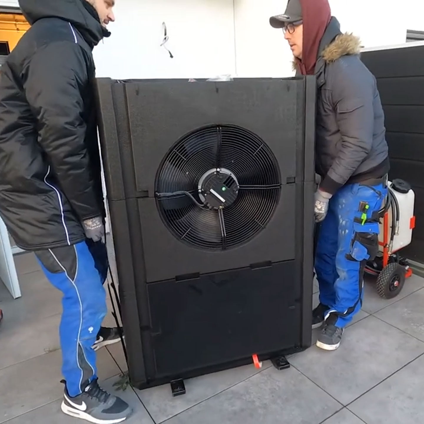 Wärmepumpe aufstellen
