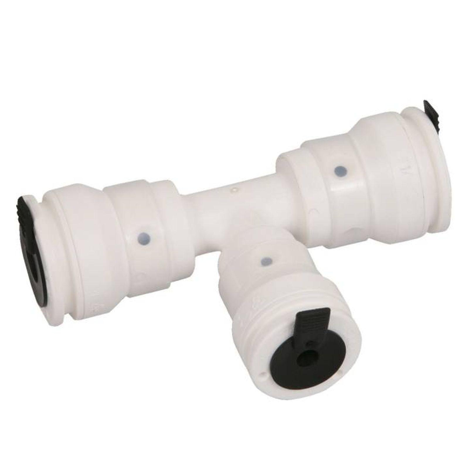 Aluverbund Steckfitting Henco Vision T-Stück Mittelabgang reduziert 26 x 3 - 20 x 2 - 26 x 3 5 Stück – Bild 2 von 3