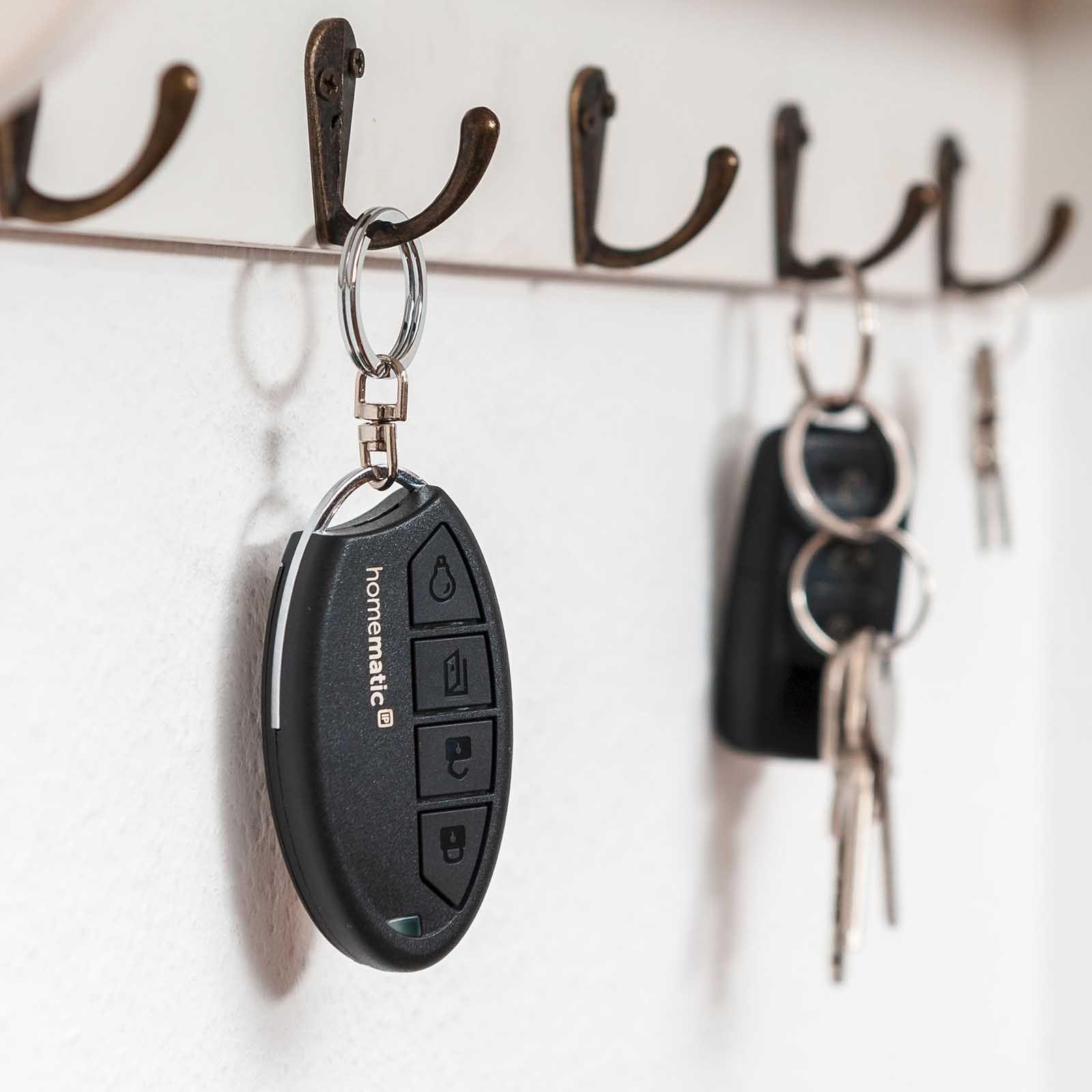 Homematic IP Smart Home Schlüsselbundfernbedienung Zutritt HmIP-KRCK