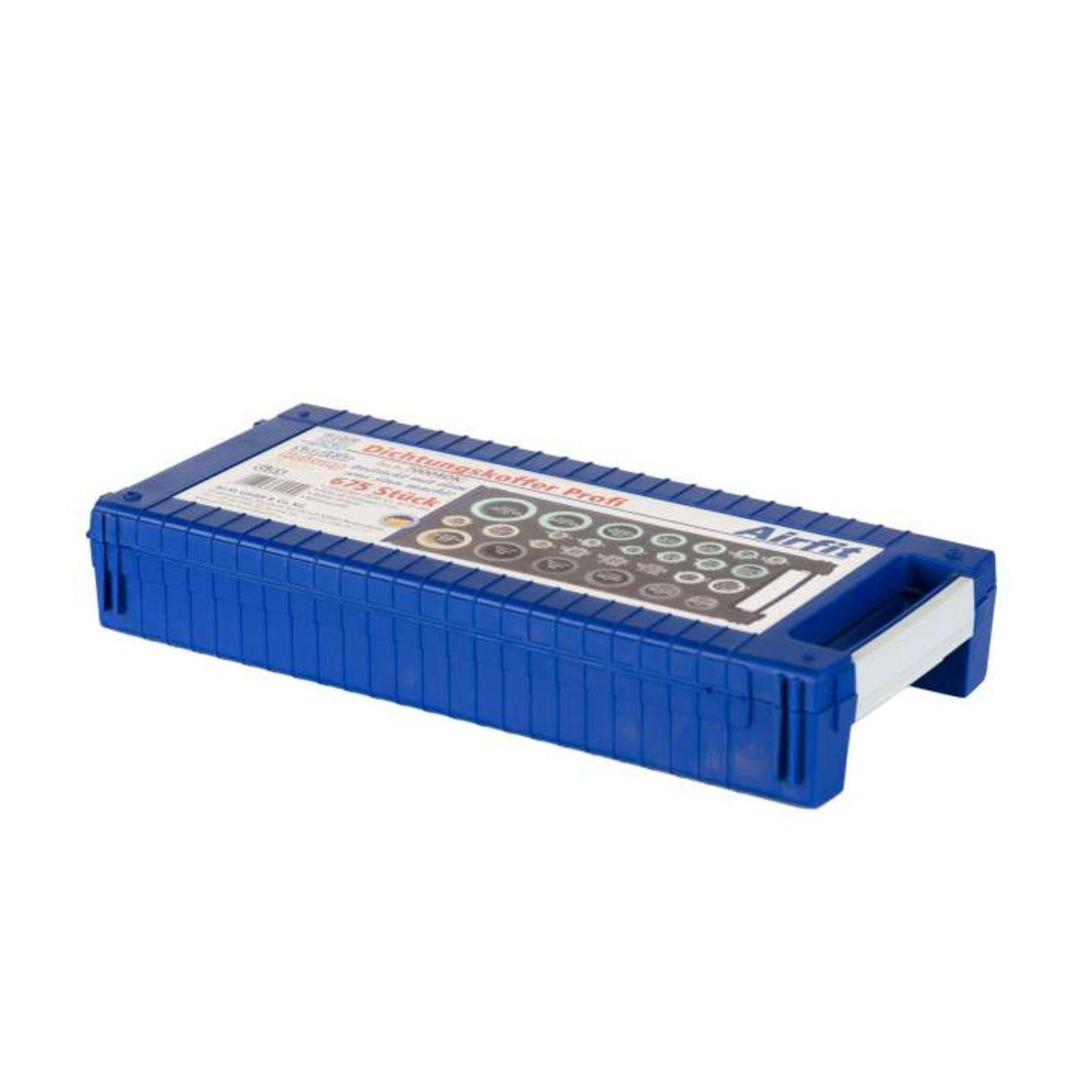 Airfit Dichtungskoffer Profi, Sanitär, Heizung, Solar, Gas - 675 Teile – Bild 3 von 3