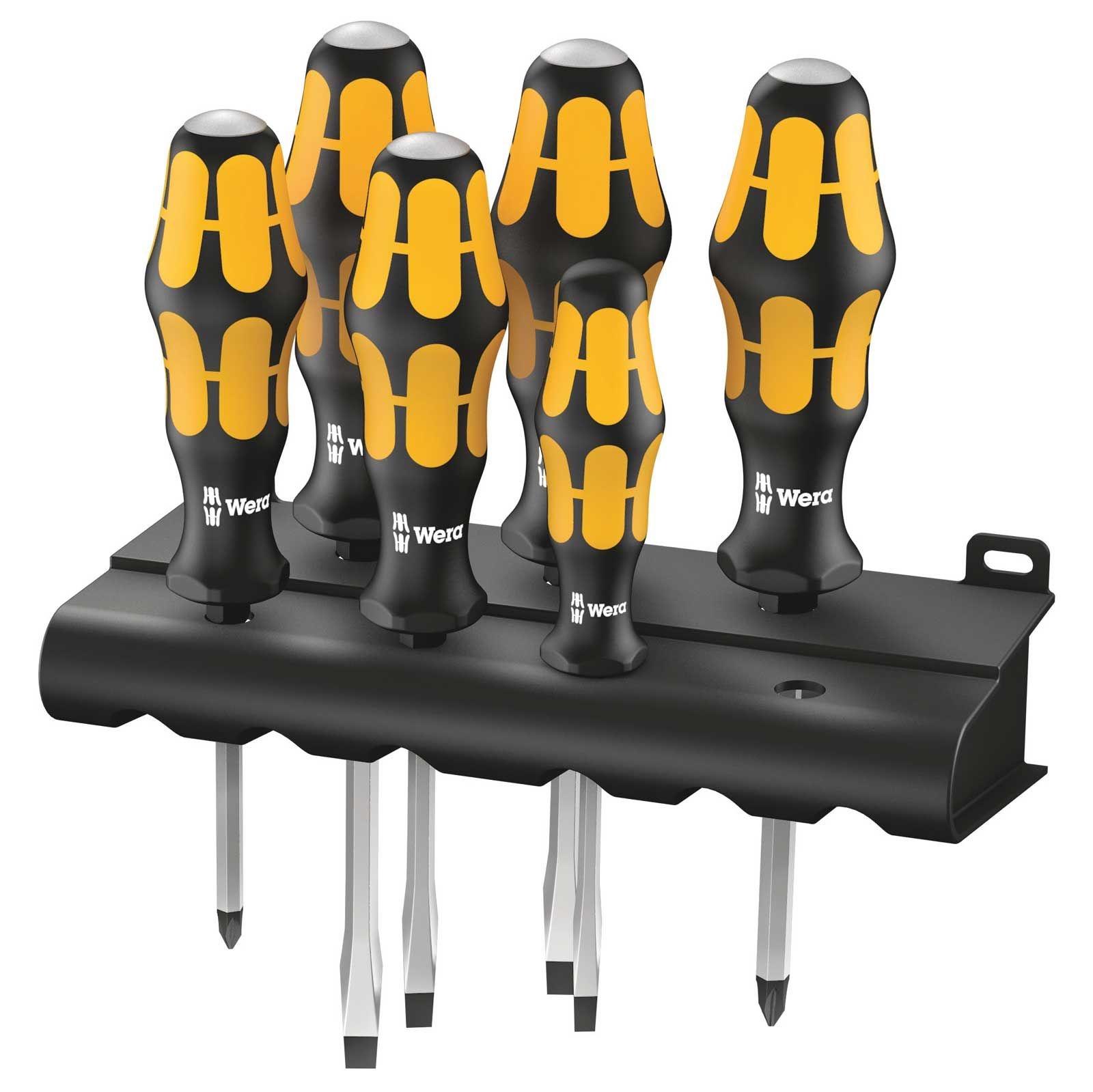 Wera 932/6 Kraftform Plus Schraubendreher-Set 6-teilig
