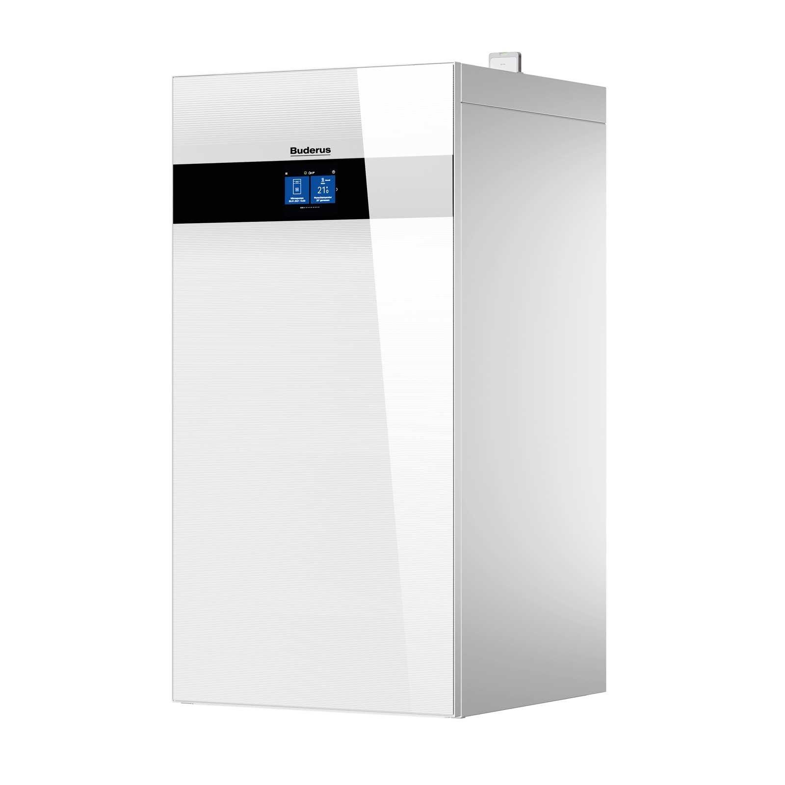 Buderus Luft-Wasser-Wärmepumpe Logaplus M WLW186i-12 AR TP70 weiss – Bild 6 von 6