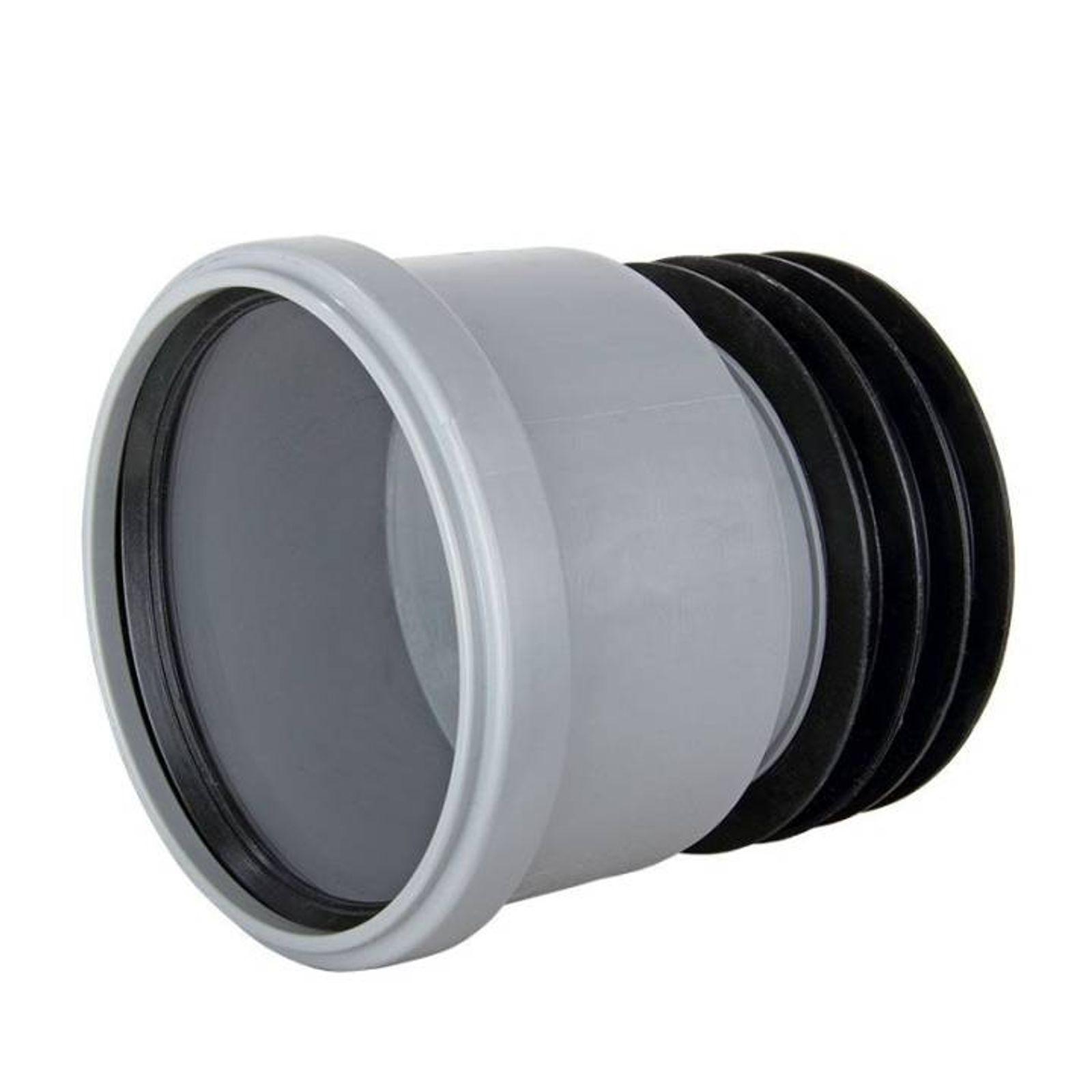 Airfit Steckmuffe exzentrisch für HT und KG Rohr DN 110 x 110