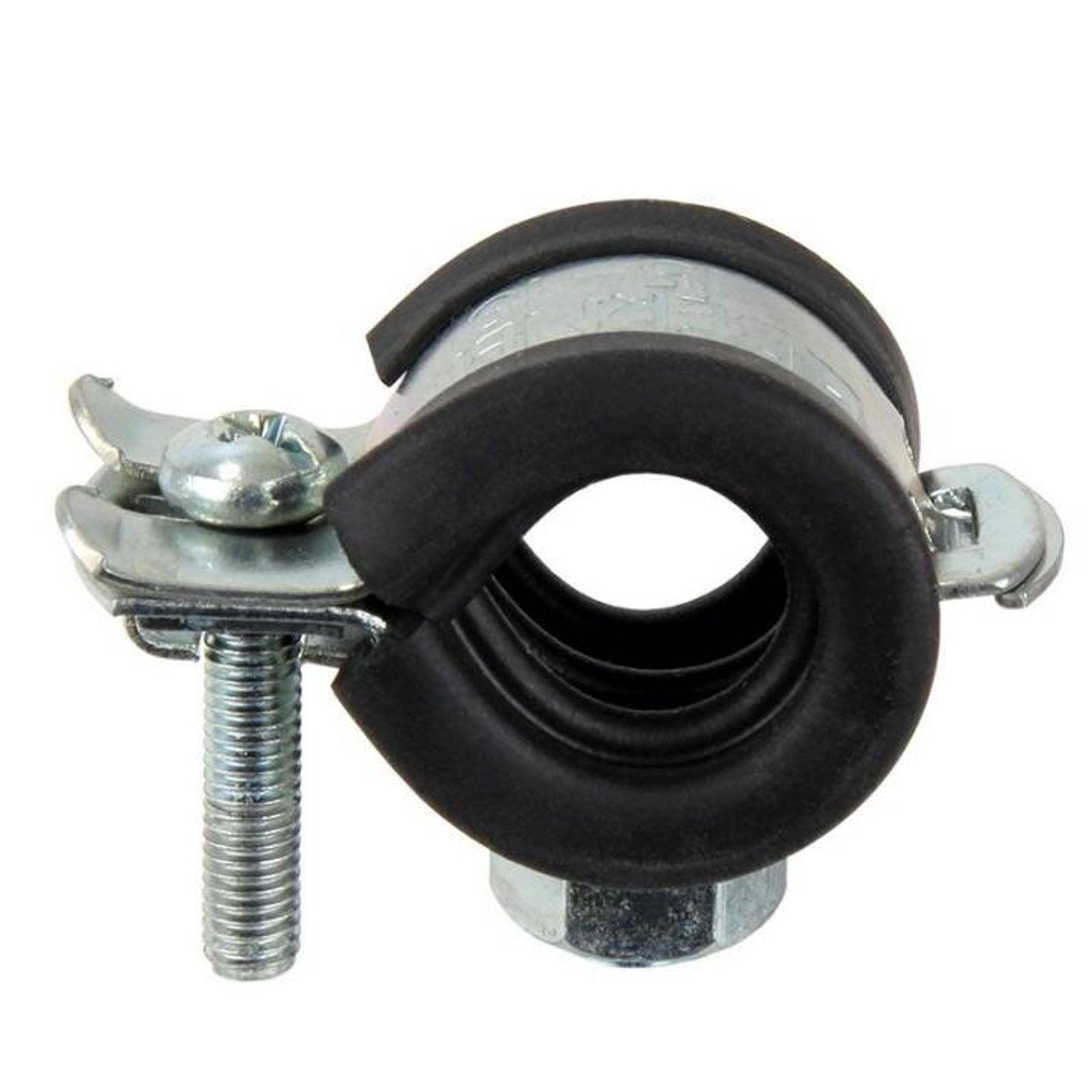 Rohrschelle 12 - 14 mm 1/4 Zoll M8 Beutel á 25 Stück – Bild 3 von 4