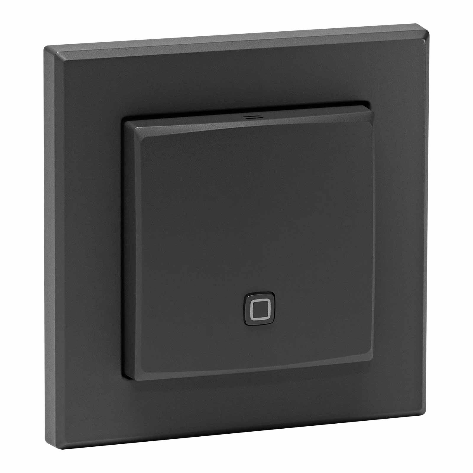 Homematic IP Smart Home Temperatur- und Luftfeuchtigkeitssensor innen HmIP-STH-A anthrazit – Bild 3 von 8