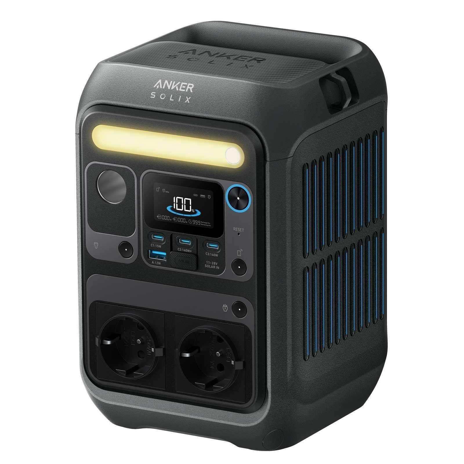 Anker SOLIX C300X + PS60 Set – Tragbare Powerstation mit 60W Solarpanel – Bild 2 von 15
