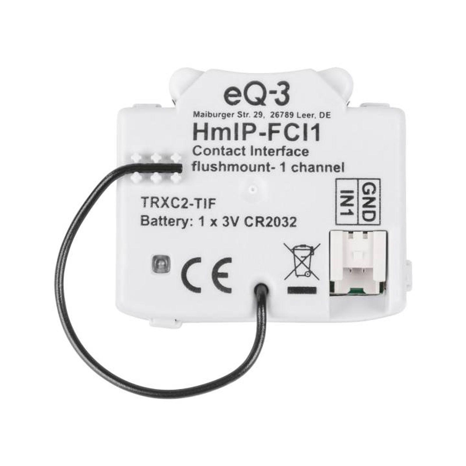 Homematic IP Smart Home Kontakt-Schnittstelle Unterputz - 1-fach HmIP-FCI1