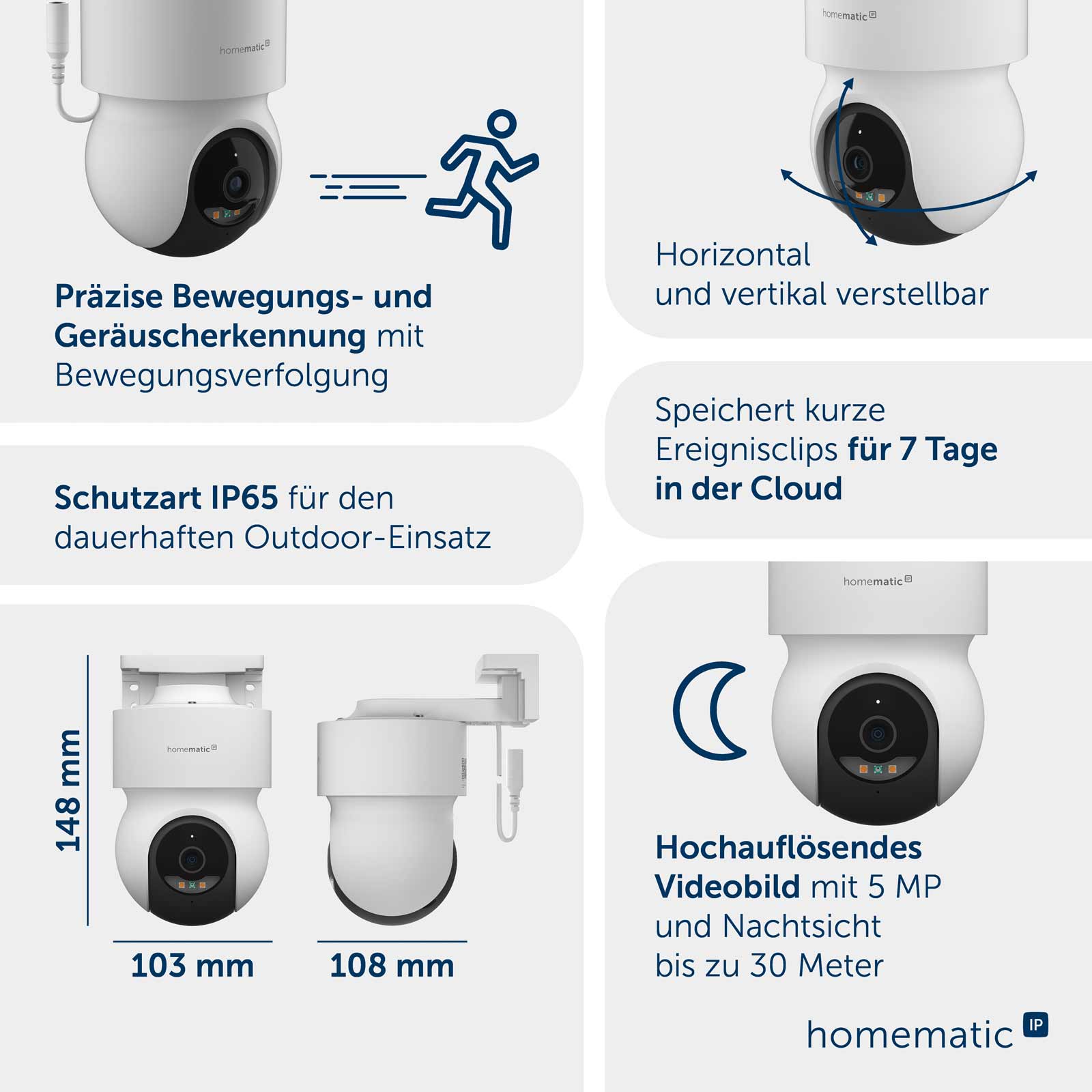 Homematic IP Außenkamera HmIP-CO – Bild 9 von 10