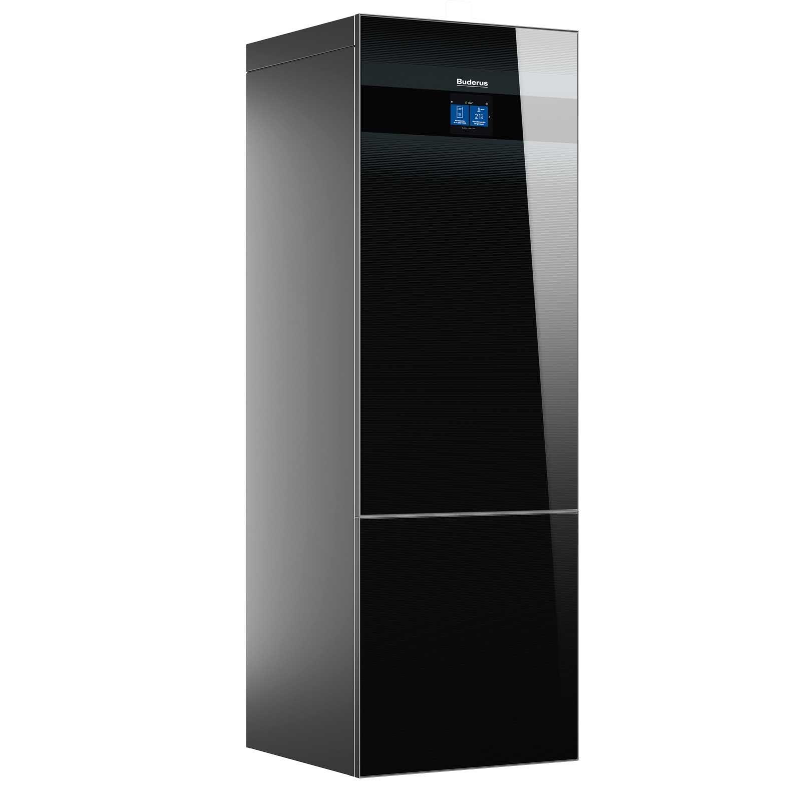 Buderus Luft-Wasser-Wärmepumpe Logaplus M WLW186i-10 AR T180 schwarz
