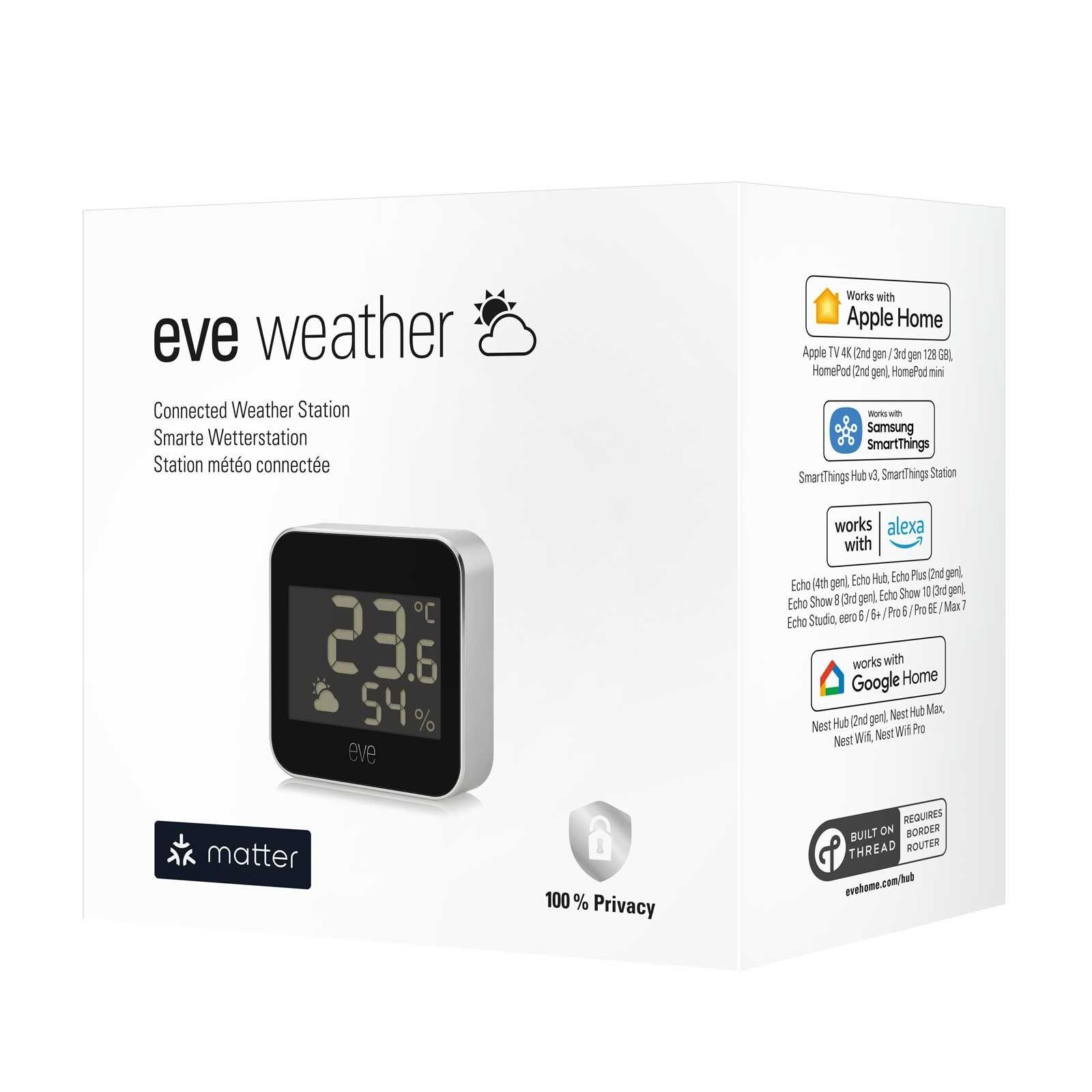 Eve Weather - Smarte Wetterstation (Matter) – Bild 8 von 15
