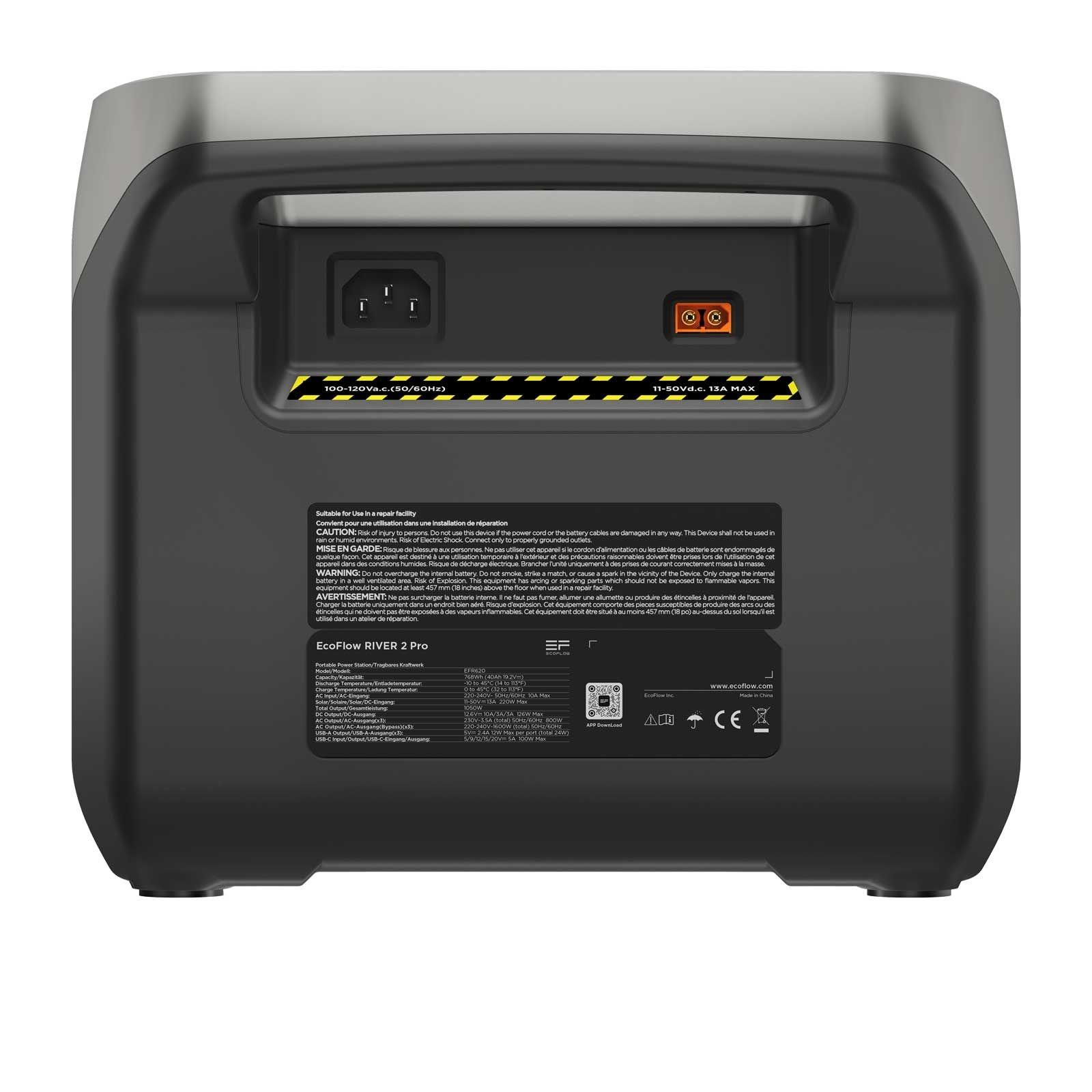 EcoFlow RIVER 2 Pro tragbare Powerstation – Bild 9 von 19