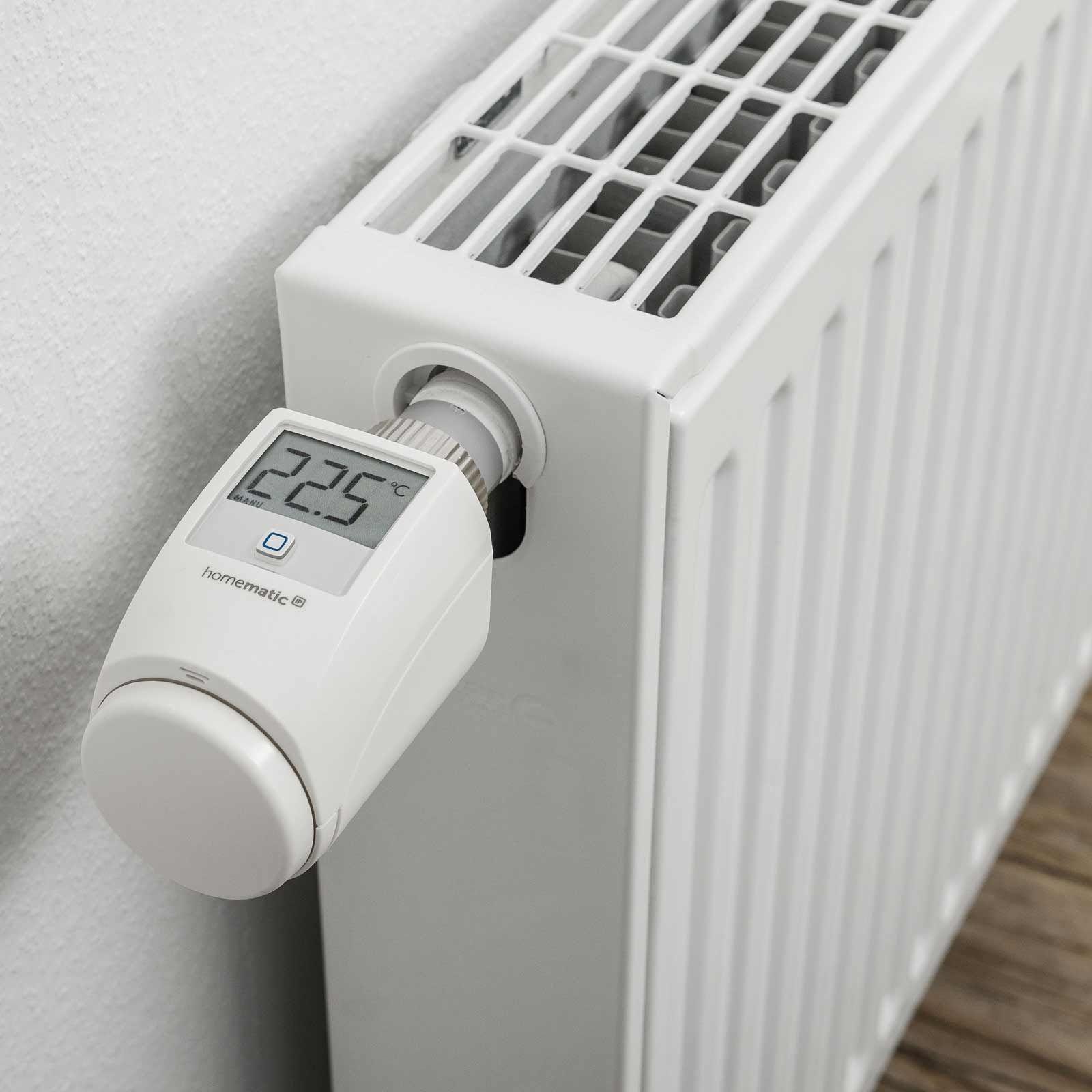 Homematic IP Smart Home 3er Set Heizkörperthermostat HmIP-eTRV-2 – Bild 12 von 18