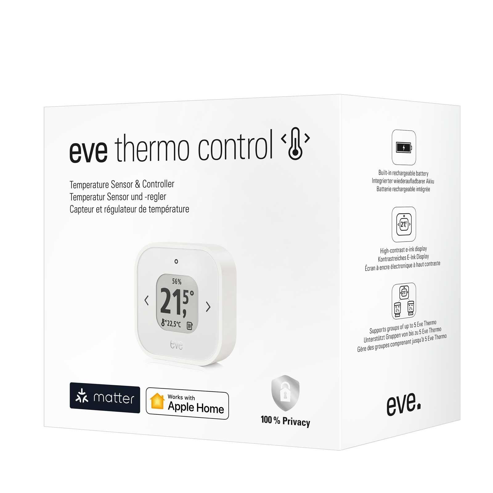 Eve Thermo Control – Temperatursensor und -regler für Eve Thermo (Matter) – Bild 5 von 9