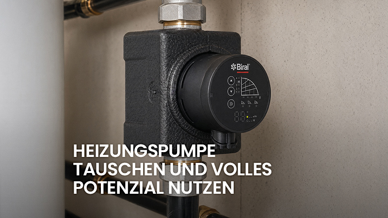  Heizungspumpe tauschen und volles Potential nutzen