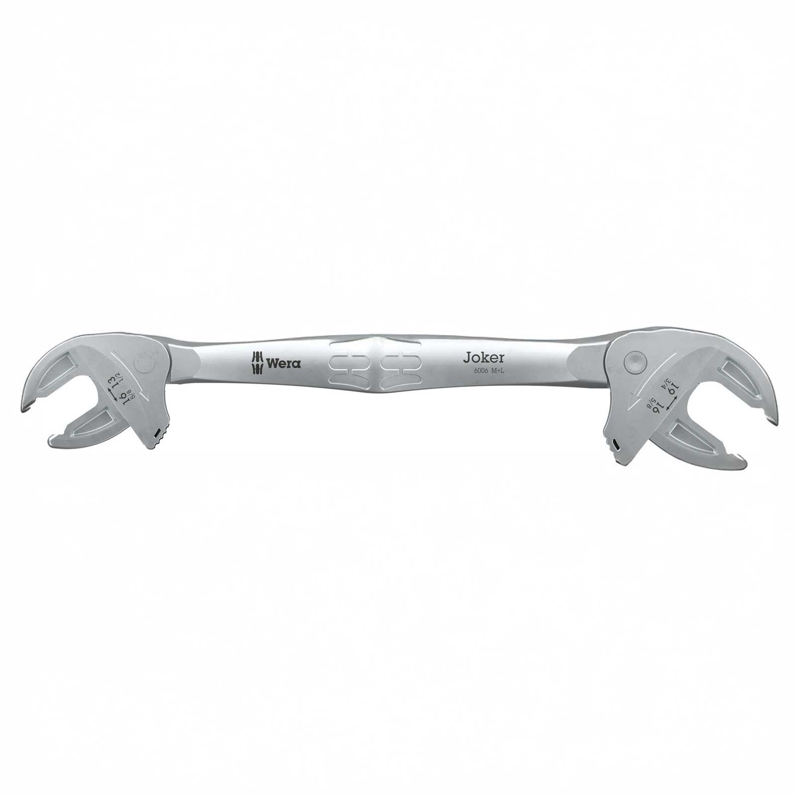 Wera 6006 Joker 2 Set 1 Selbstjustierende Doppelmaulschlüssel, 2?teilig