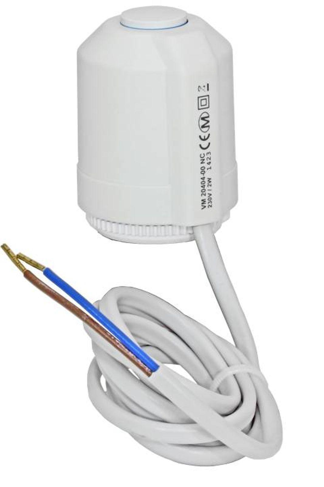 Stellantrieb Fußbodenheizung 230 V NC VM Ventilanpassung VA80 – Bild 2 von 3