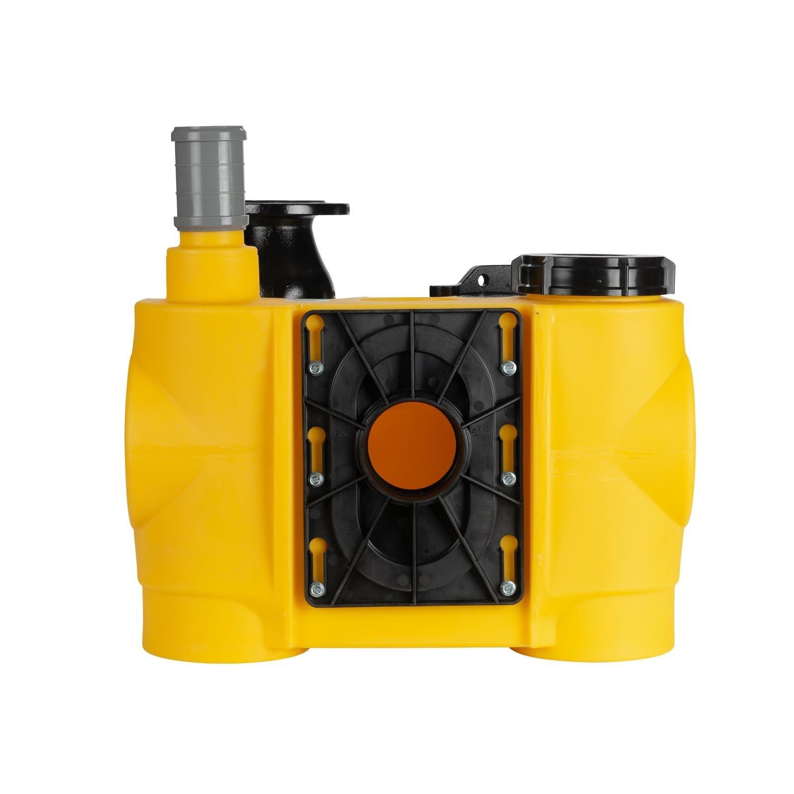 Jung Pumpen Fäkalienhebeanlage COMPLI 400 (400V) mit montierter Rückschlagklappe R80