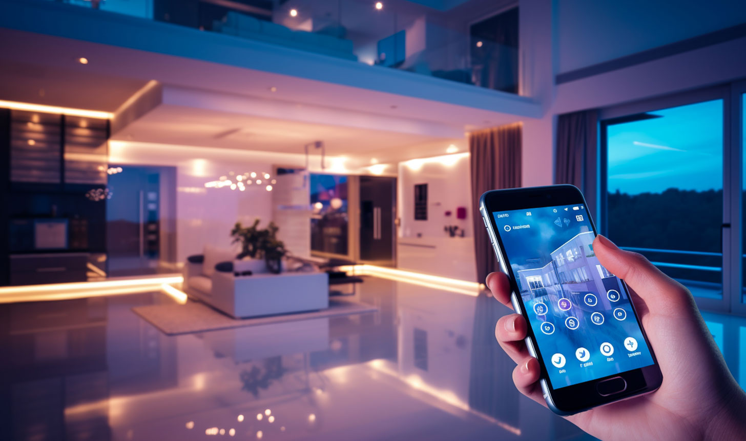 Smart Home Lichtsteuerung mit Smartphone