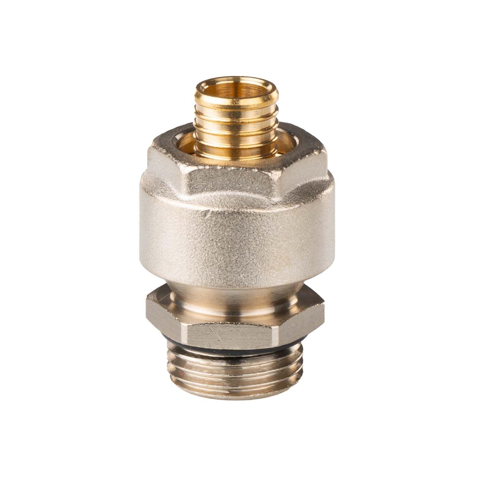 Anschlussverschraubung 1/2 Zoll Universal 17 x 2 mm 20 Stück