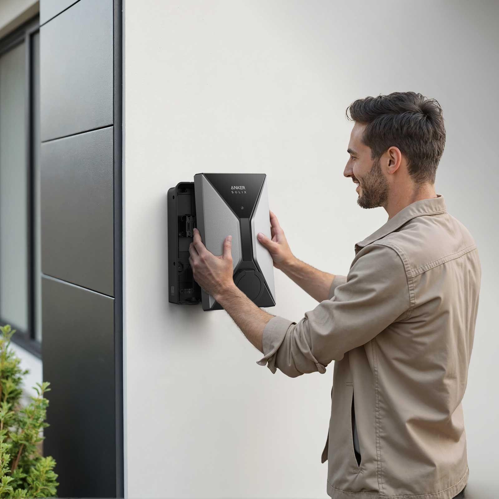 Anker SOLIX V1 Wallbox - Smartes EV-Ladegerät 11 kW Steckdosen-Version – Bild 7 von 11