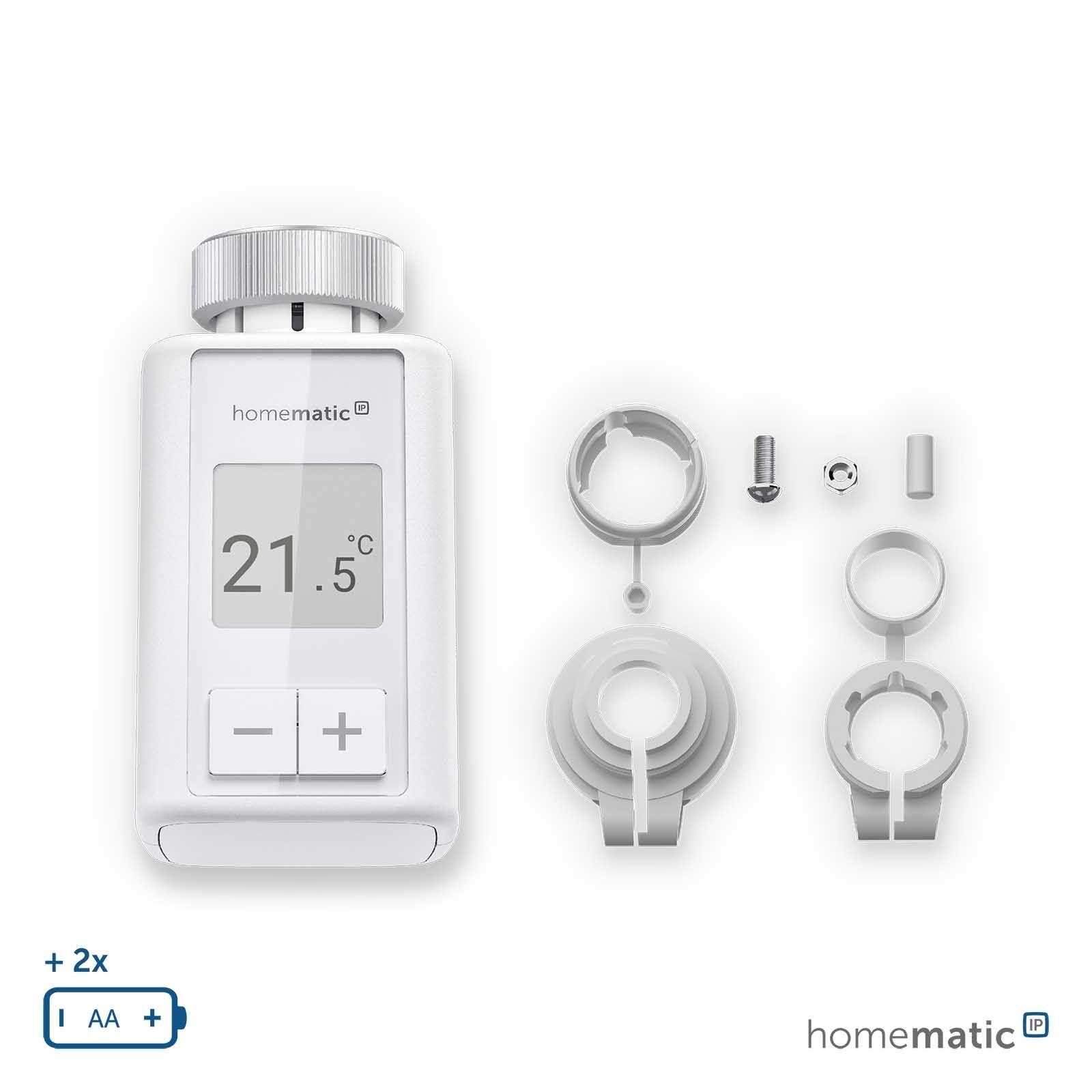 Homematic IP Smart Home Heizkörperthermostat flex HmIP-eTRV-F – Bild 13 von 20