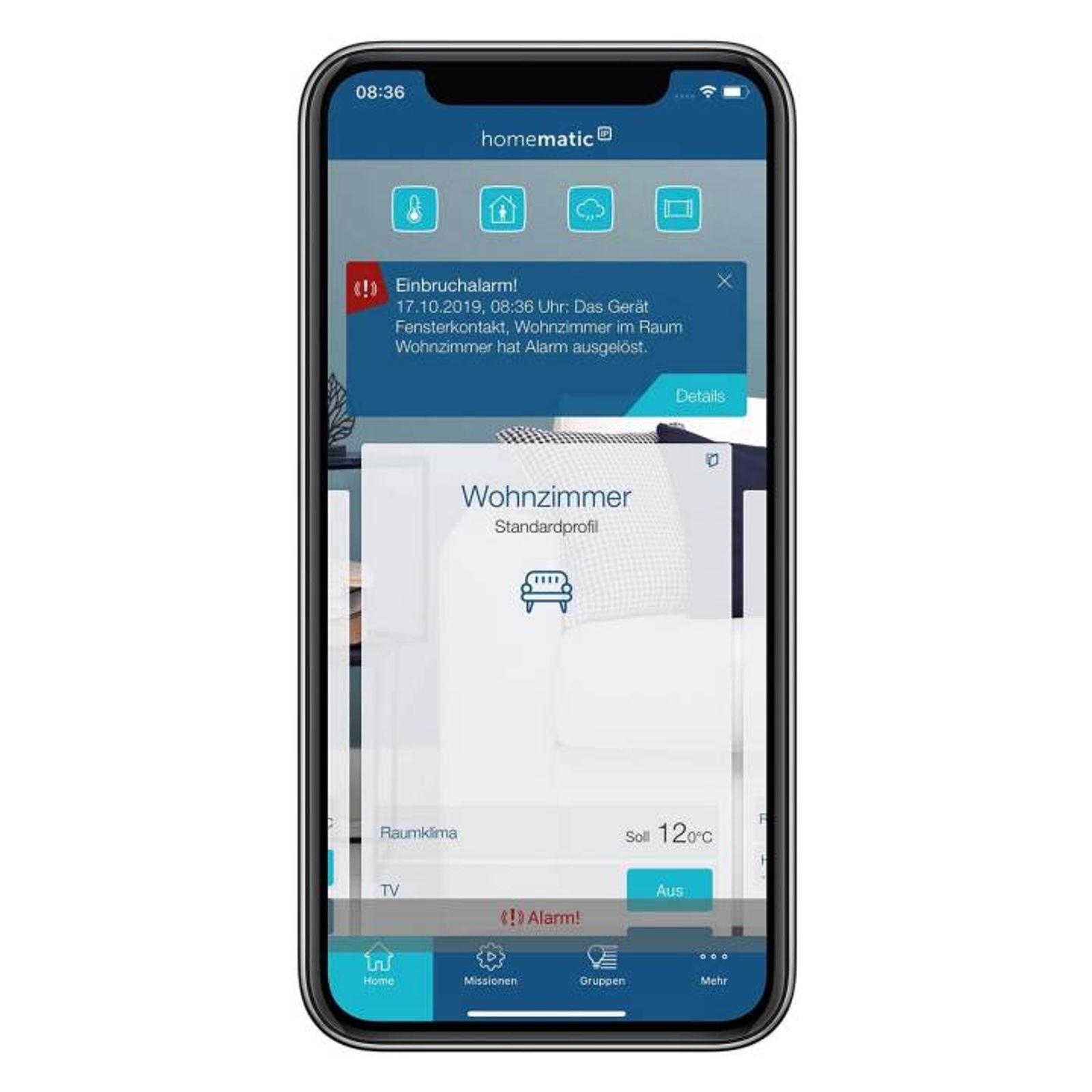 Homematic IP Smart Home Alarmsirene - innen HmIP-ASIR-2 – Bild 11 von 16
