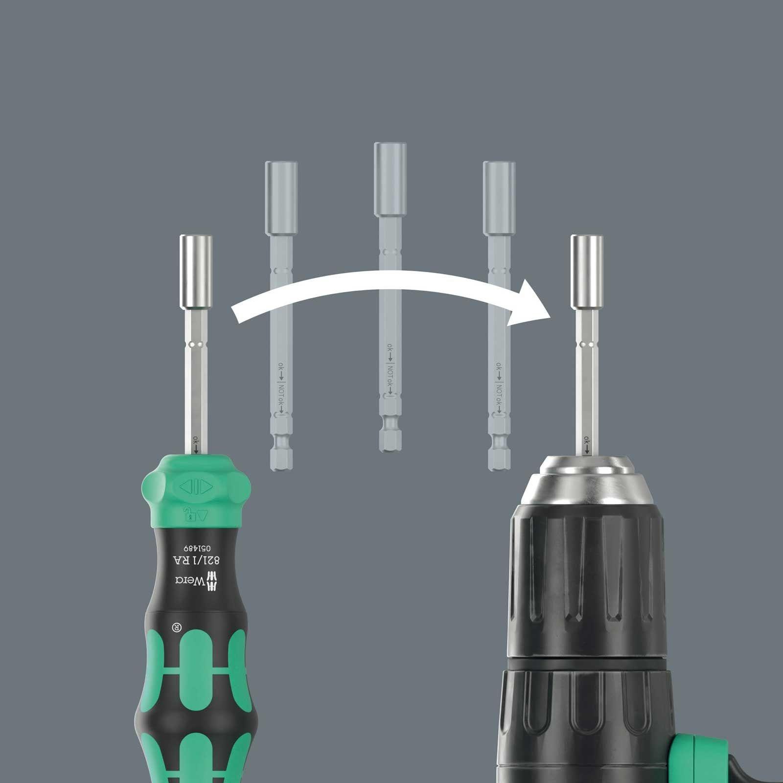Wera Kraftform Kompakt 28 RA mit Tasche, 6?teilig