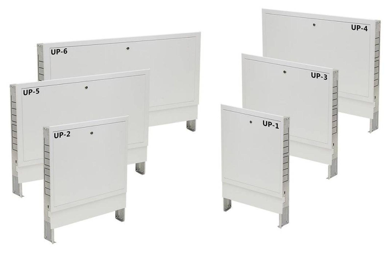 Verteilerschrank zur Selbstmontage Unterputz, für Heizkreisverteiler mit max. 10 Heizkreisen UP-S4 – Bild 4 von 4