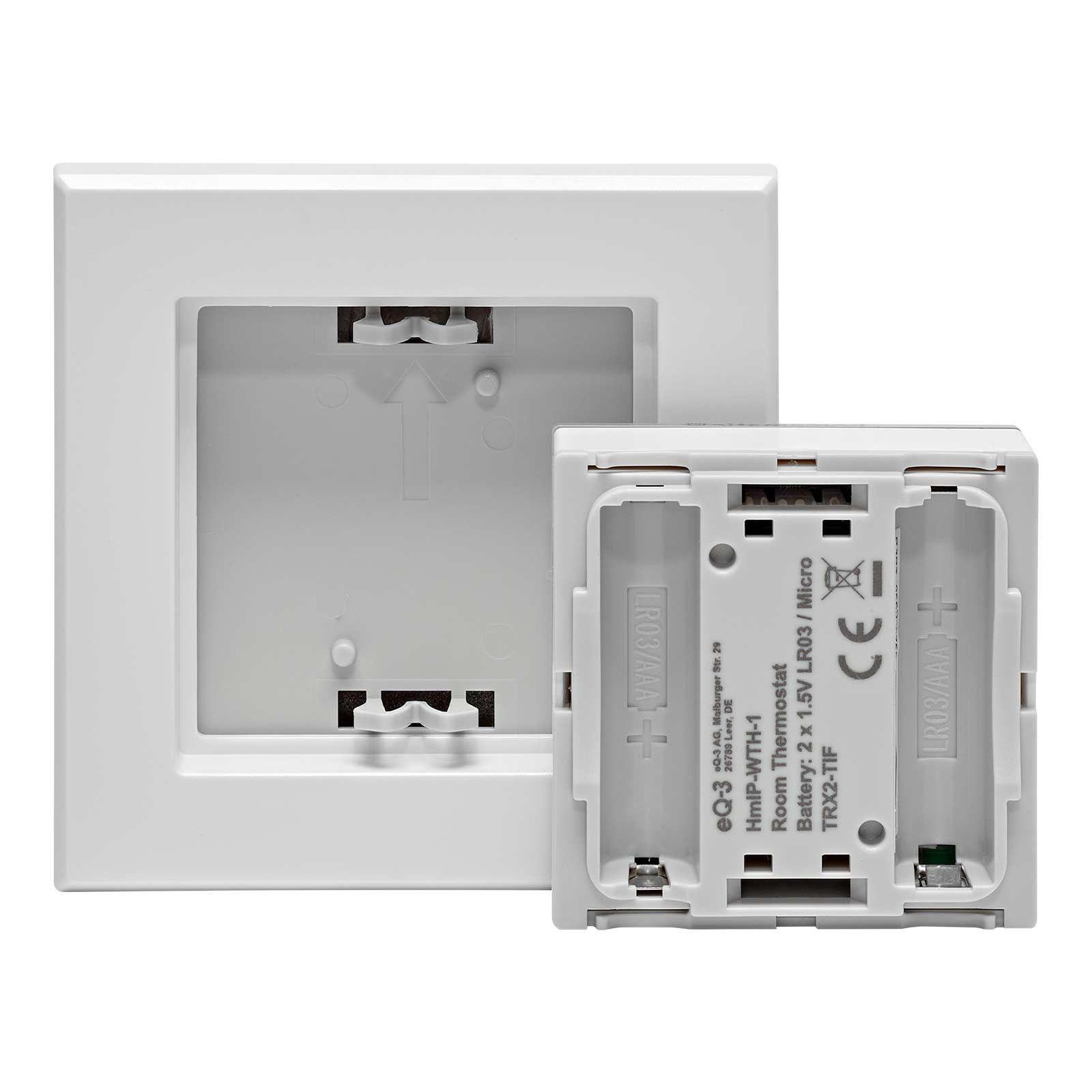 Homematic IP Smart Home Wandthermostat HmIP-WTH-1 mit Luftfeuchtigkeitssensor – Bild 5 von 16