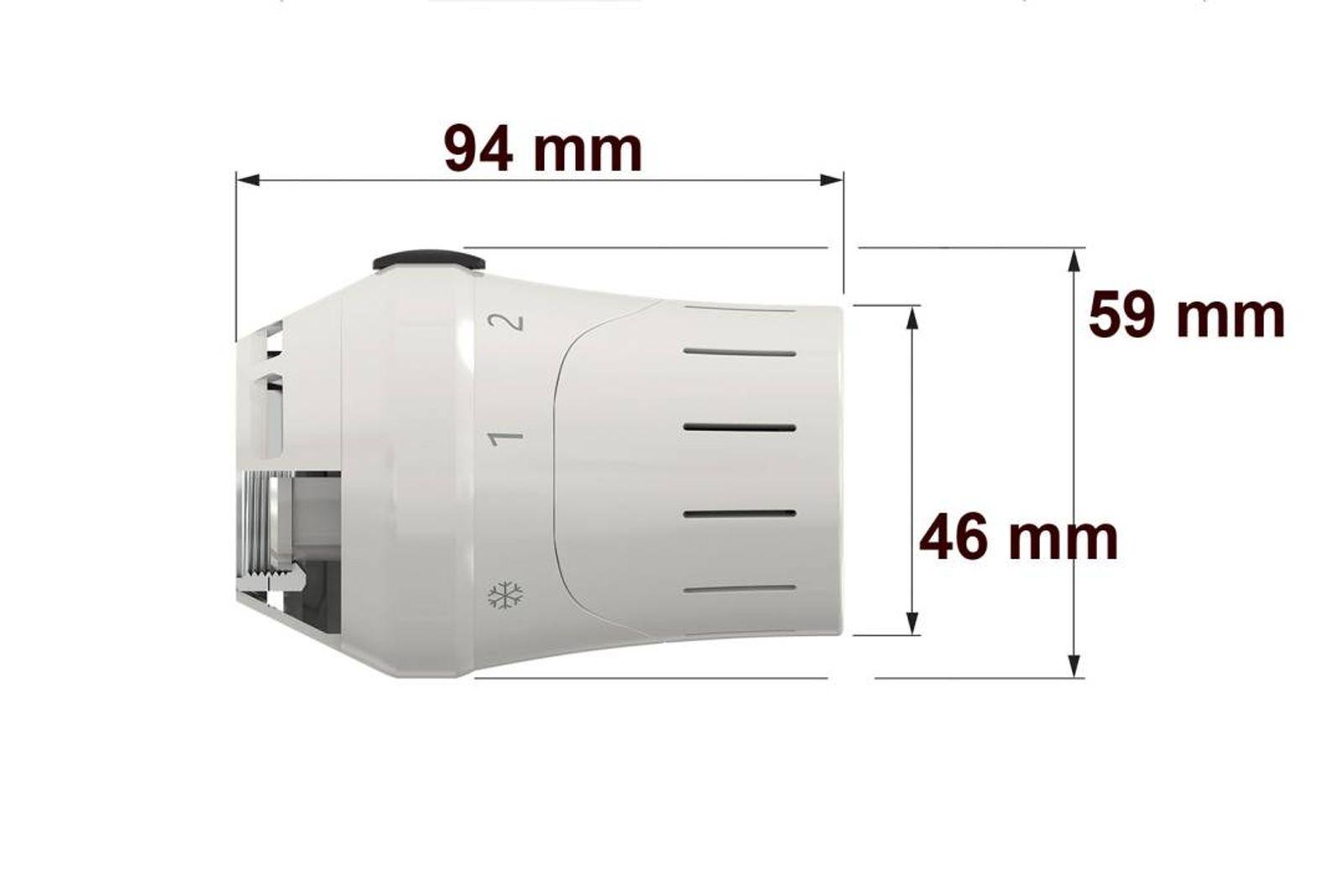 Simplex Design-Thermostatkopf TC-E1 Klemmanschluss – Bild 4 von 4