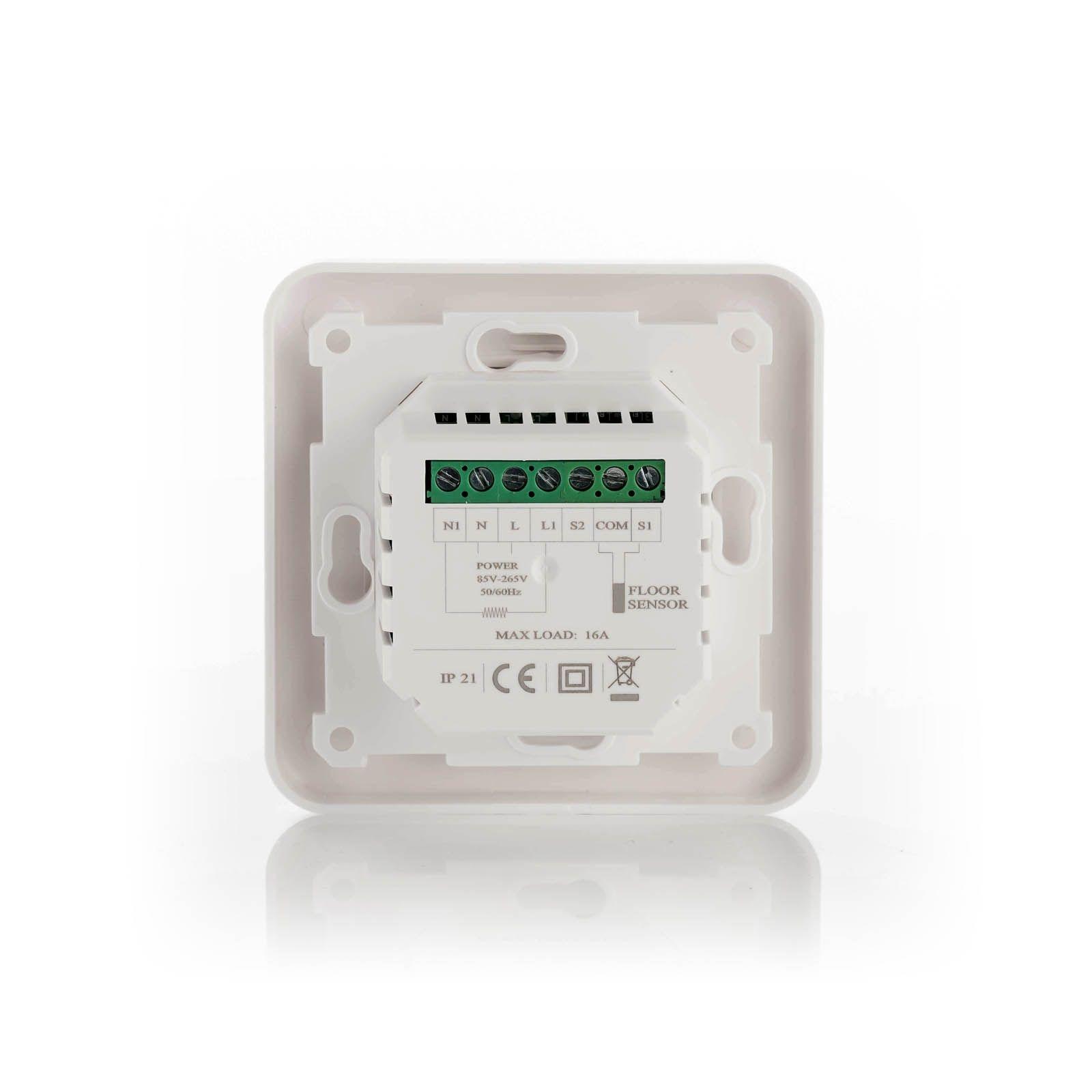 3 m² Set Elektrische Fußbodenheizung 450 Watt 600 x 50 cm + WiFi Raumthermostat C16 – Bild 7 von 8