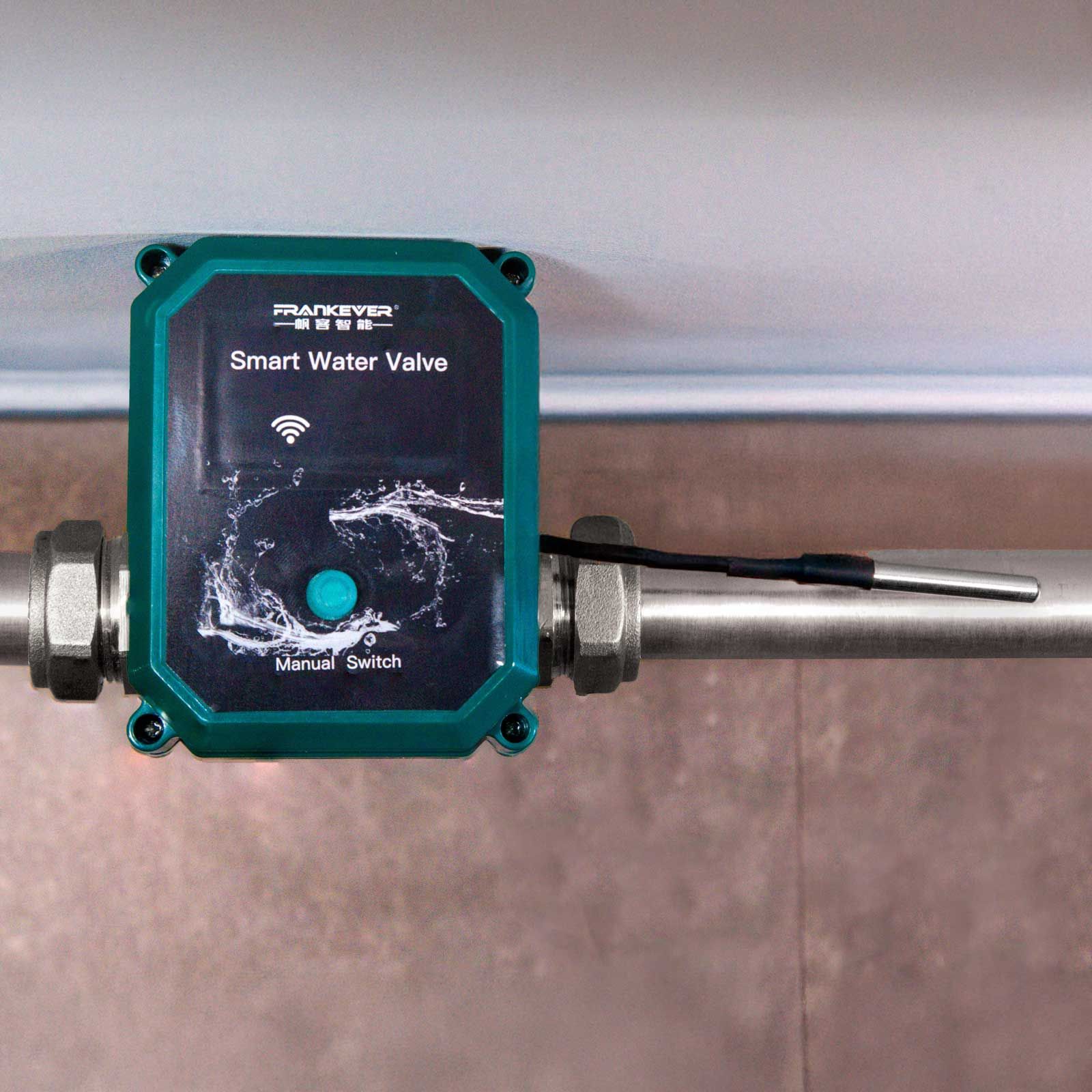 Shelly Smart Wasserschutz-Set - FrankEver Wasserventil DN25 + Flood Gen4 Wassersensor – Bild 6 von 10