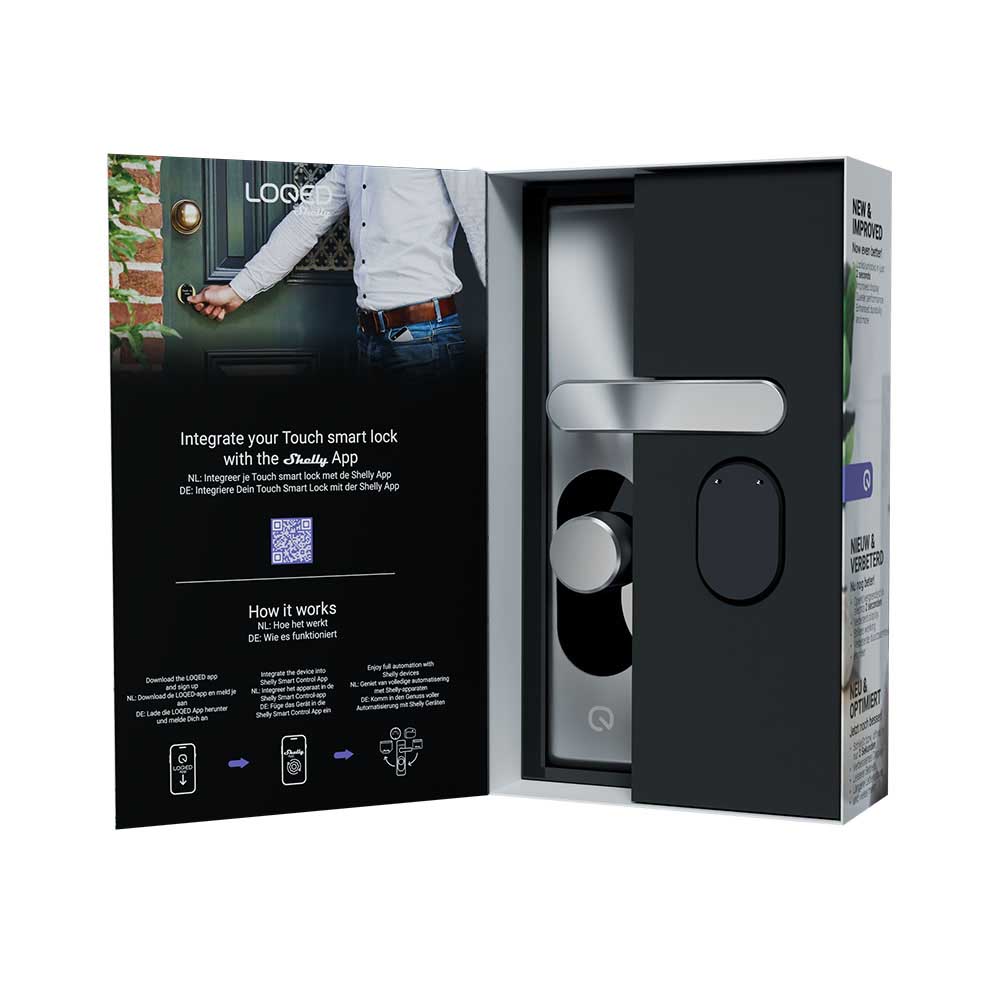 LOQED Touch Smart Lock 2S Silver – Bild 3 von 4