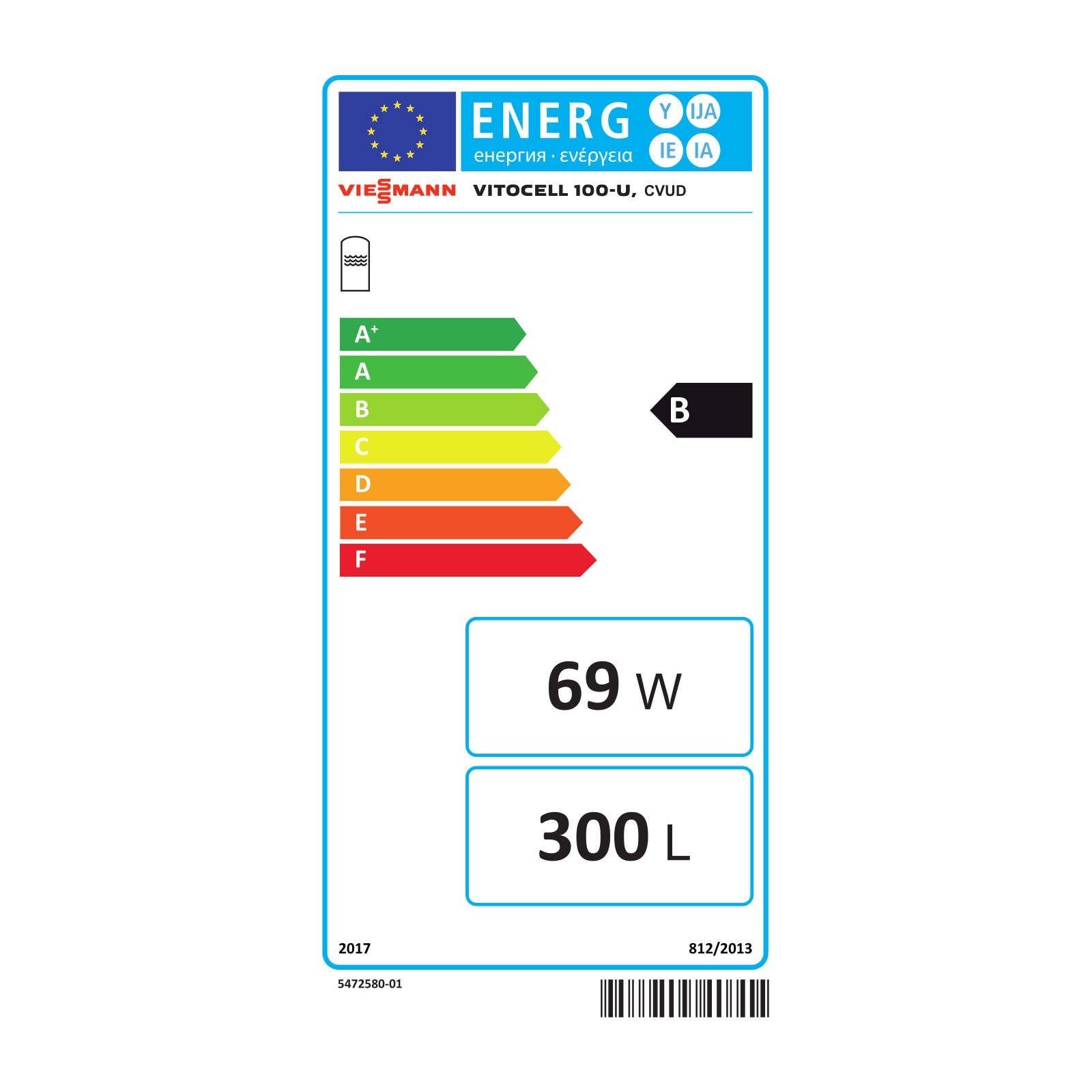 Viessmann Flachkollektor Solar-Paket Vitosol 200-FM SV2F 4,6 m² mit Speicher Vitocell 100-B CVUB 300L vitosilber Divicon PS10 SM1 – Bild 2 von 2