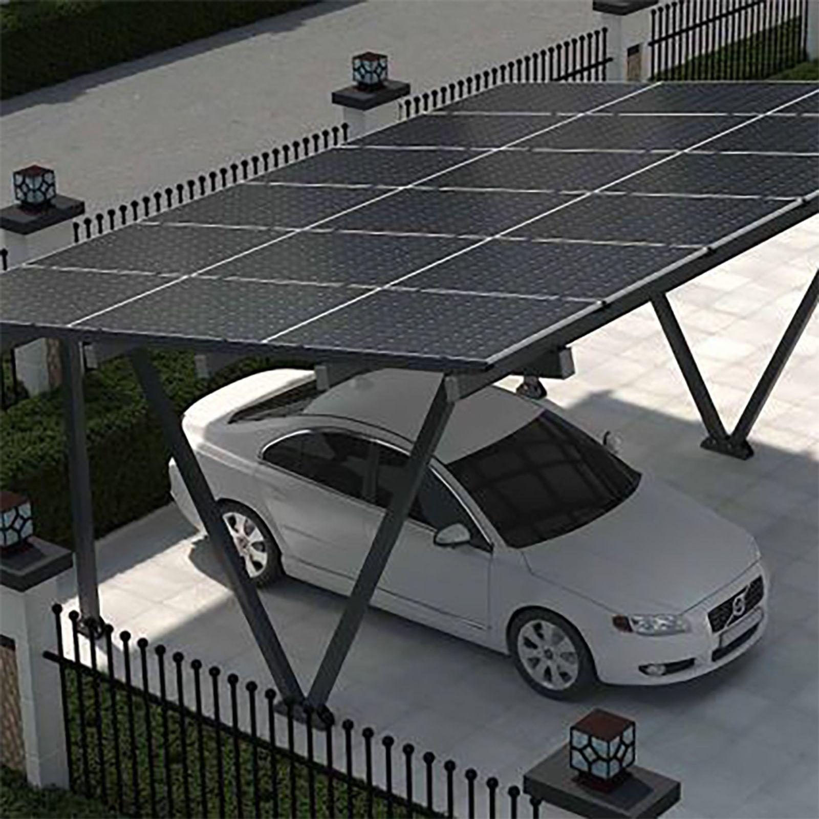 Clenergy PV-Carport ezShade 2.0, Einzel-Carport für 9 Module