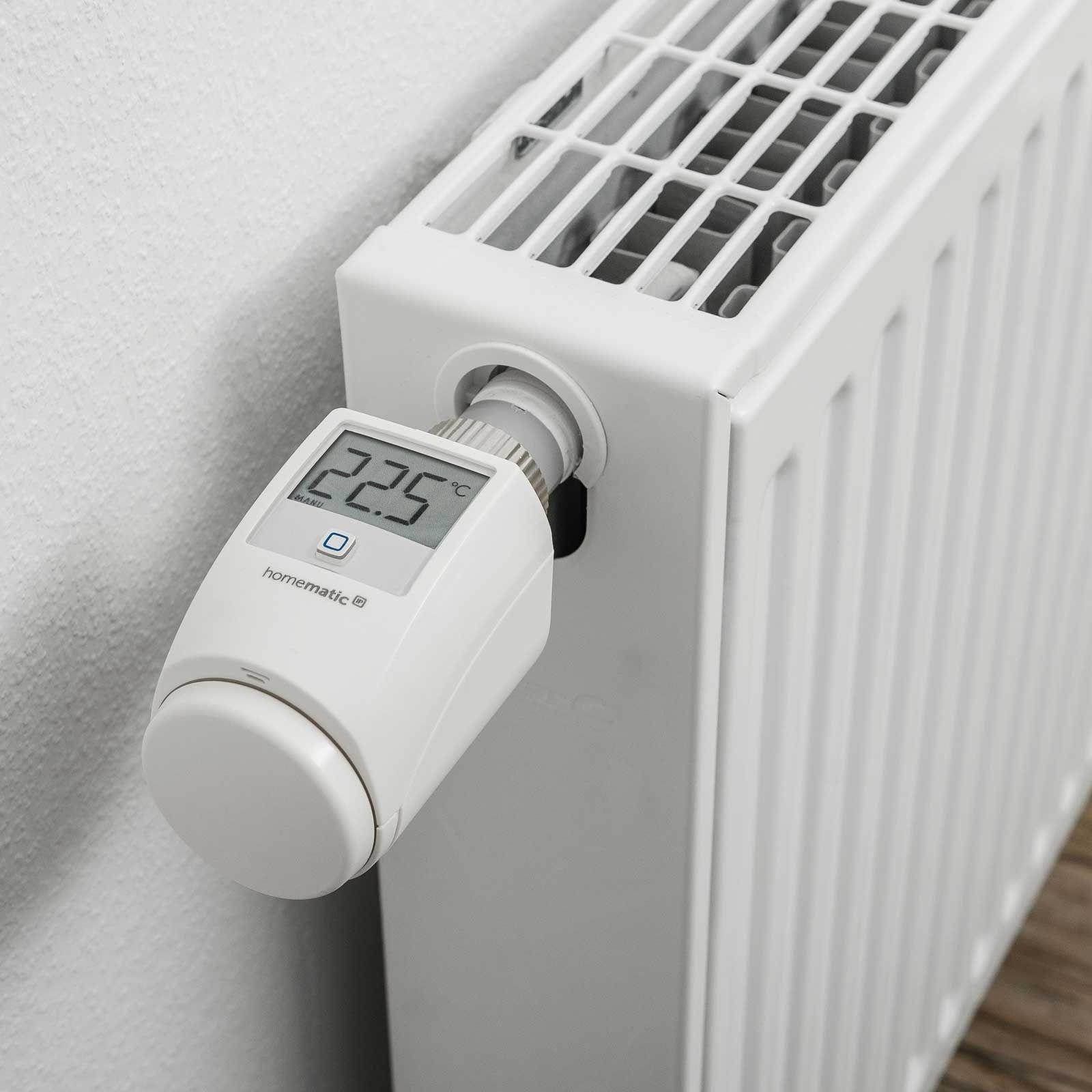 Homematic IP Smart Home Starter Set Heizen – Access Point 2 & 2x Heizkörperthermostat HmIP-eTRV-2 – Bild 24 von 25