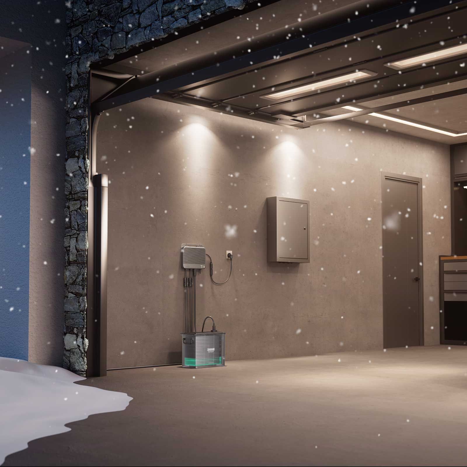 Zendure SolarFlow 800 Hybrid-Mikrowechselrichter 800 W + Zendure AB2000X Batterie 1,92 kWh