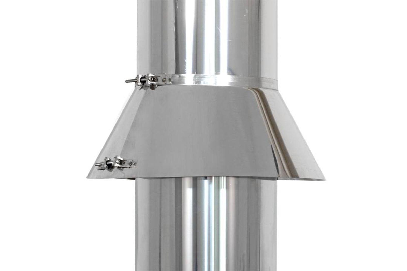 Schornstein Regenabweiser Edelstahl DW DN 100 – Bild 2 von 2