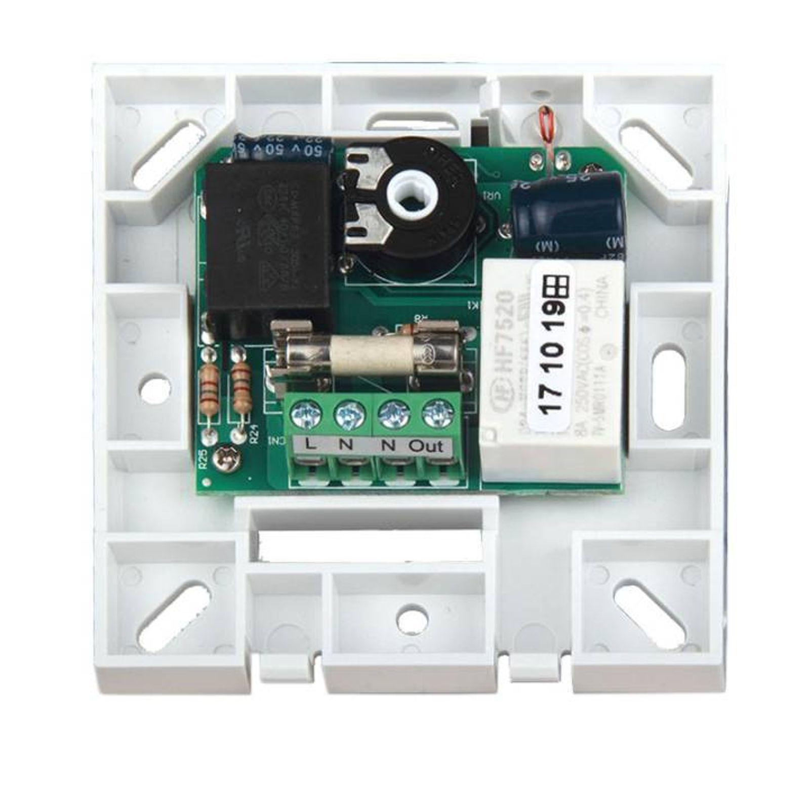 Logafloor Raumthermostat 230V AP IP51 weiß – Bild 3 von 3