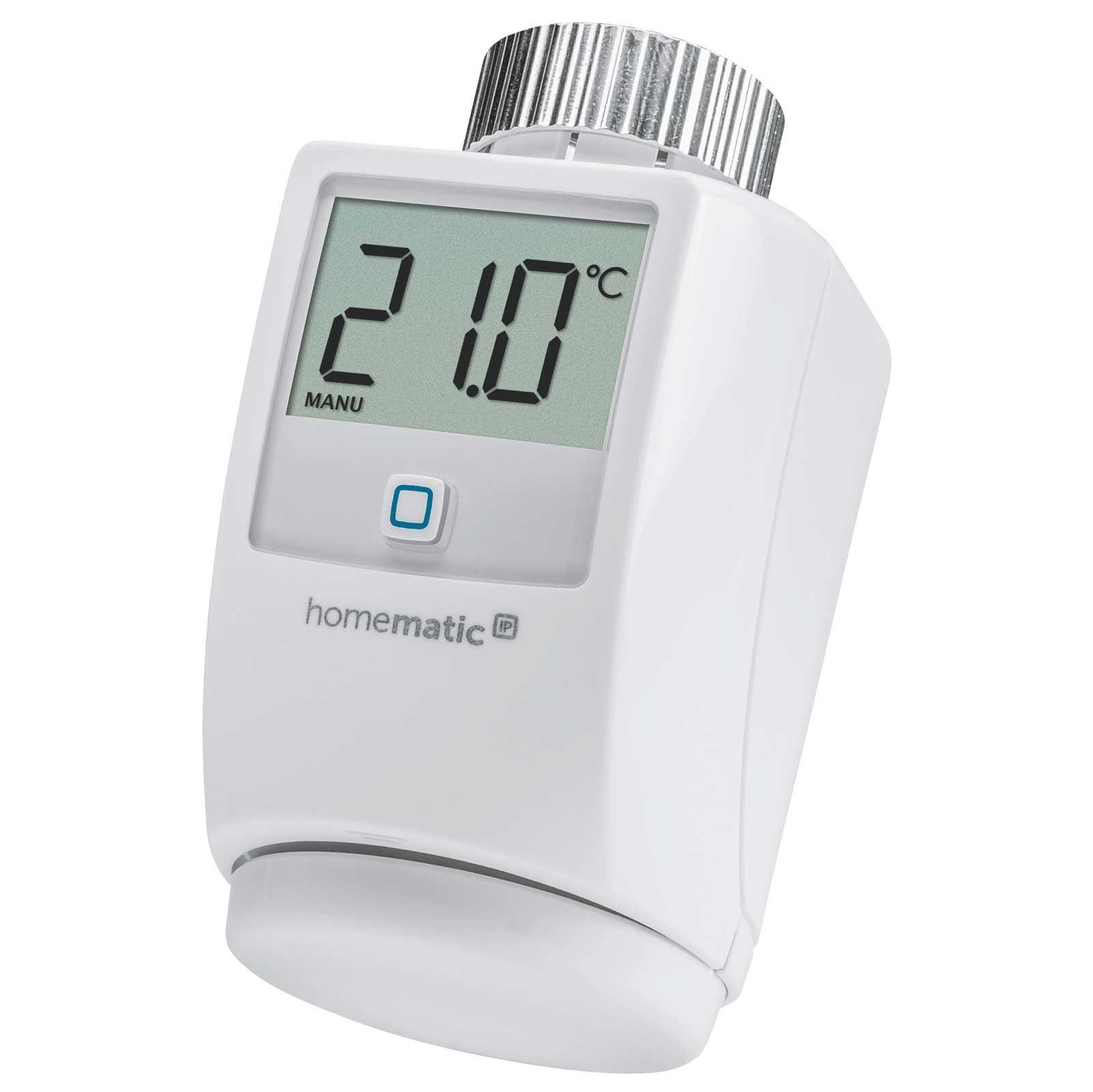Homematic IP Smart Home Starter Set Heizen – Access Point 2 & 2x Heizkörperthermostat HmIP-eTRV-2 – Bild 17 von 25