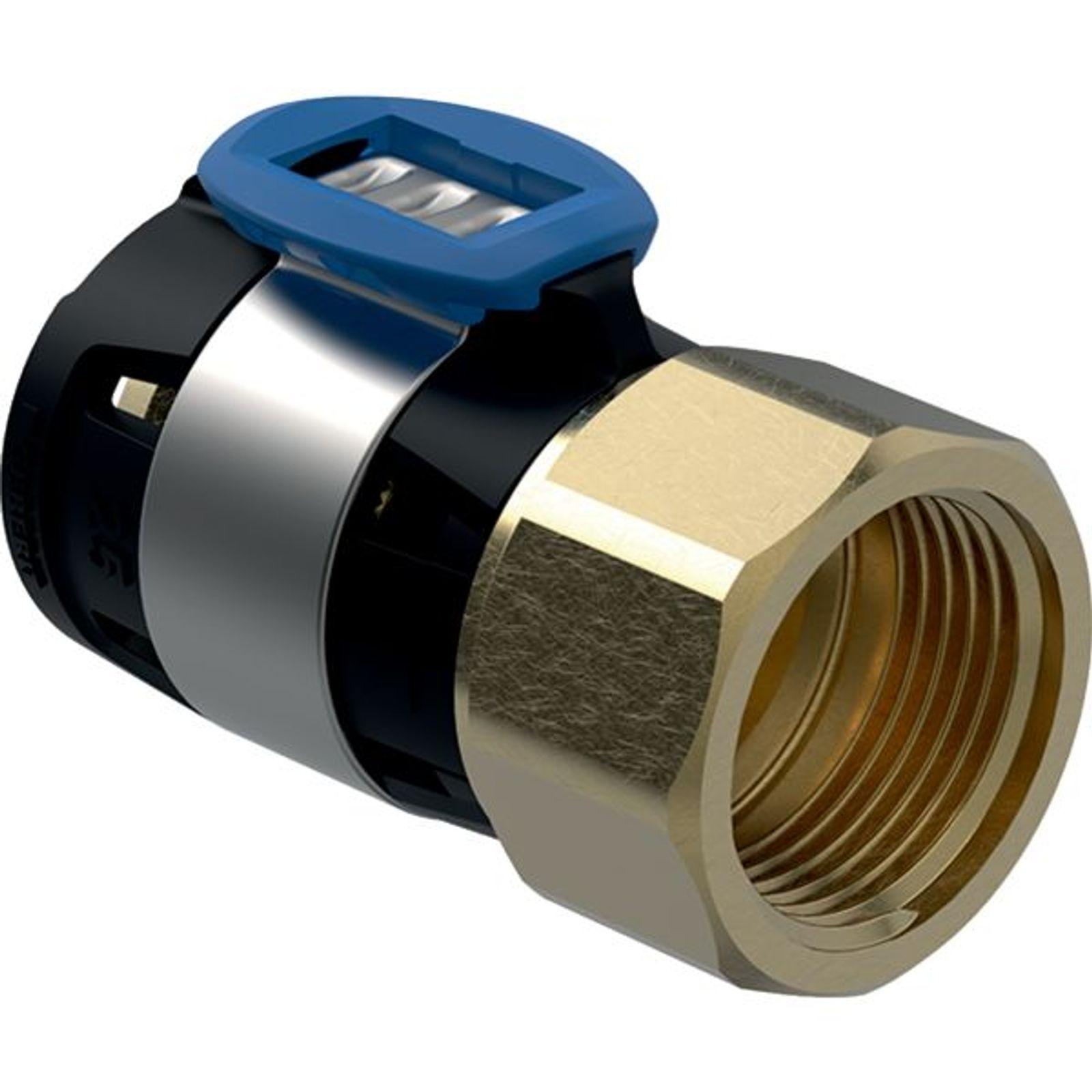 Geberit FlowFit Übergang mit Innengewinde bleifreie Siliziumbronze 20mm-3/4"
